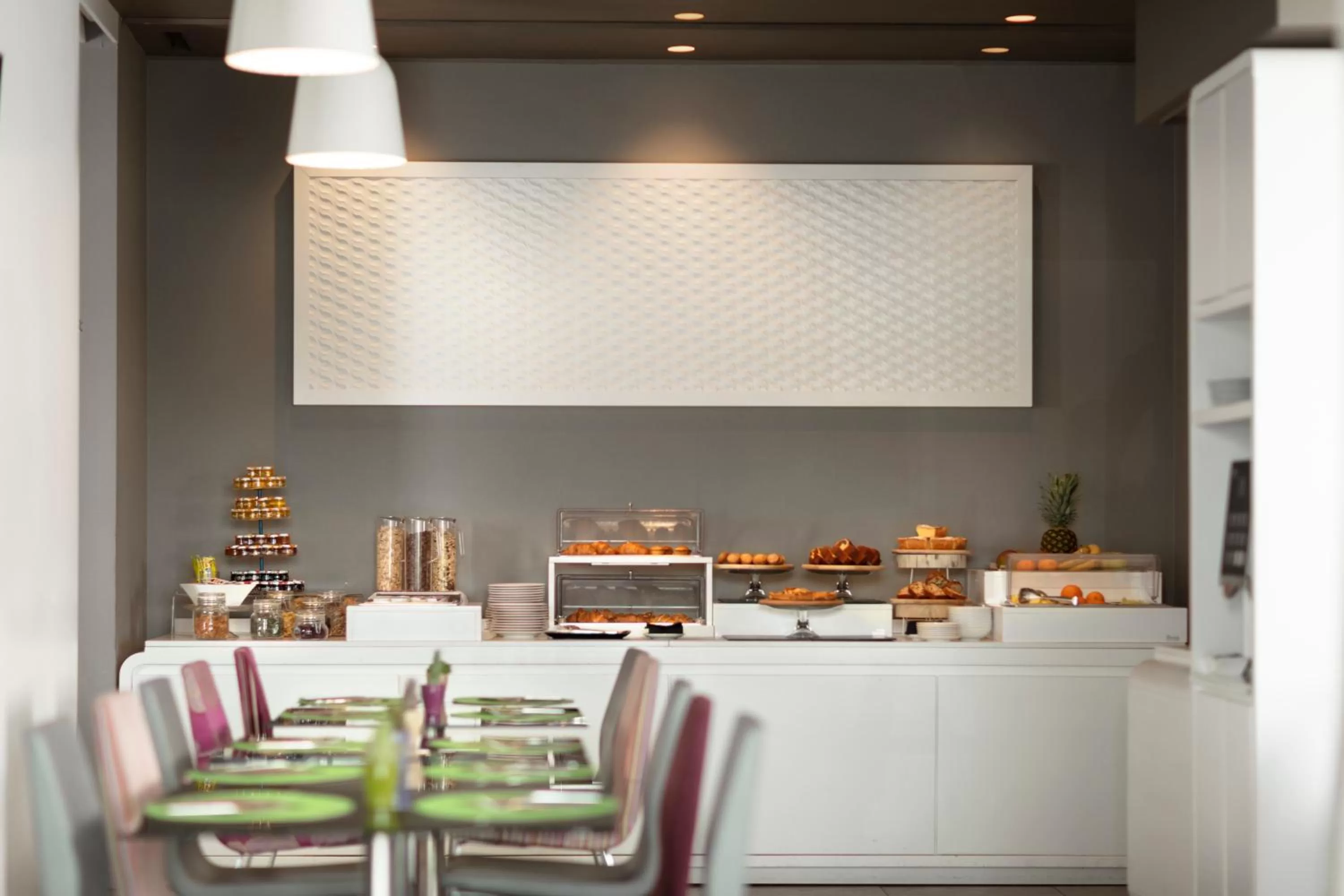 Buffet breakfast in 8Piuhotel