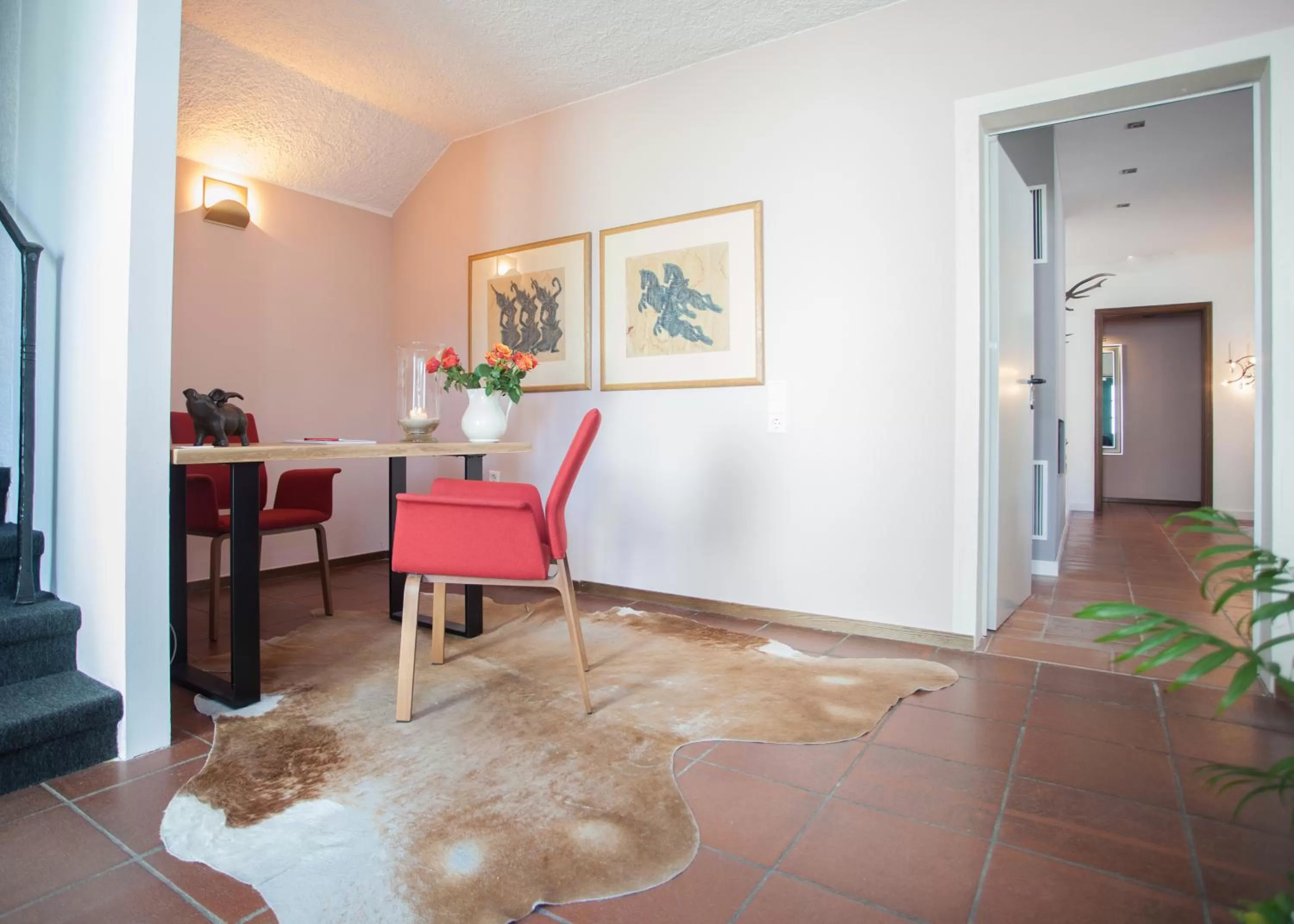 Lobby or reception in Boutique-Hotel Weigels Bergfreiheit