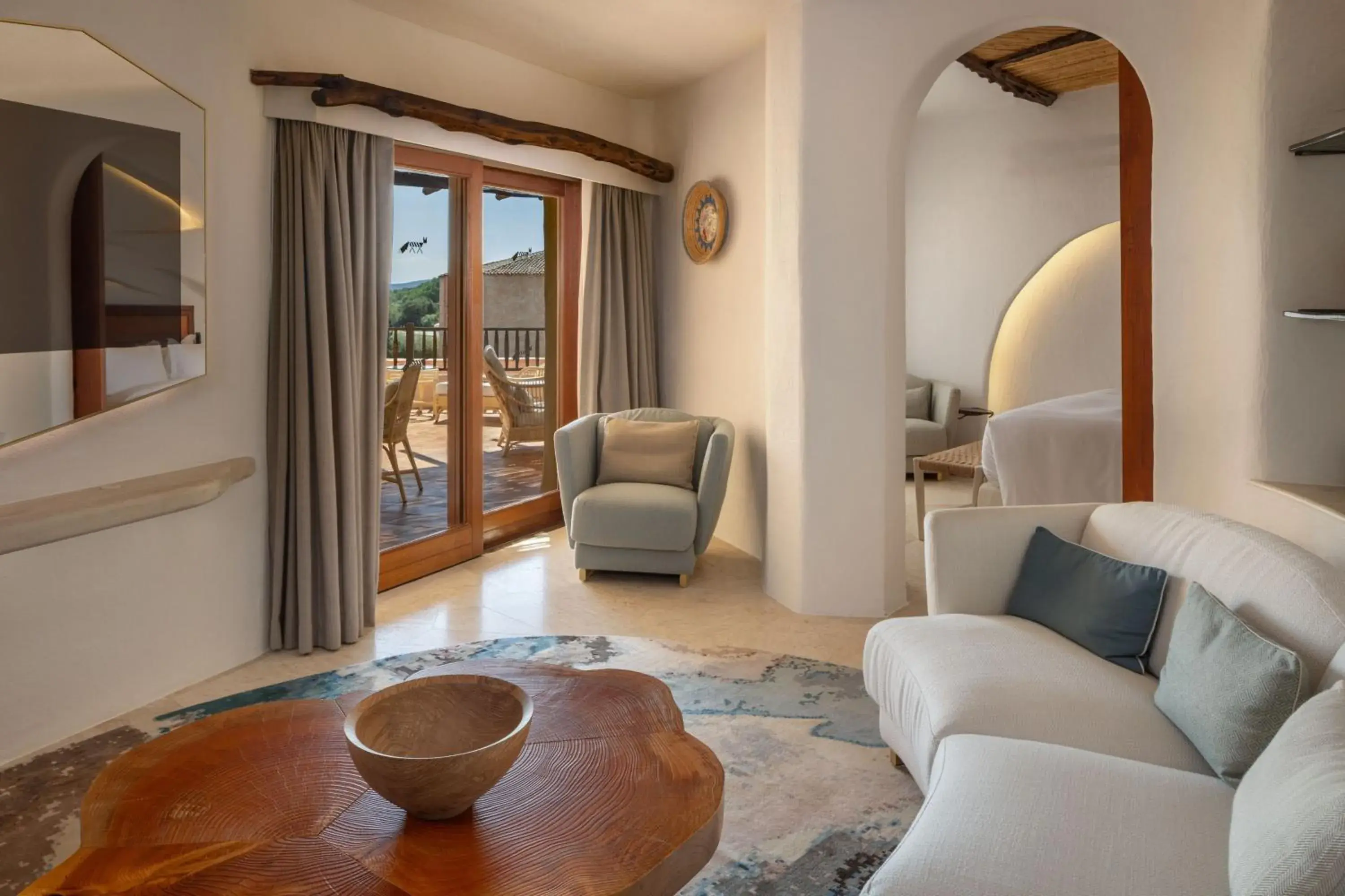 Contemporary Luxury Suite, King Bed, Sea view, Balcony in Hotel Cala di Volpe, a Luxury Collection Hotel, Costa Smeralda Contemporary Luxury Suite, King Bed, Sea view, Balcony in Hotel Cala di Volpe, a Luxury Collection Hotel, Costa Smeralda
