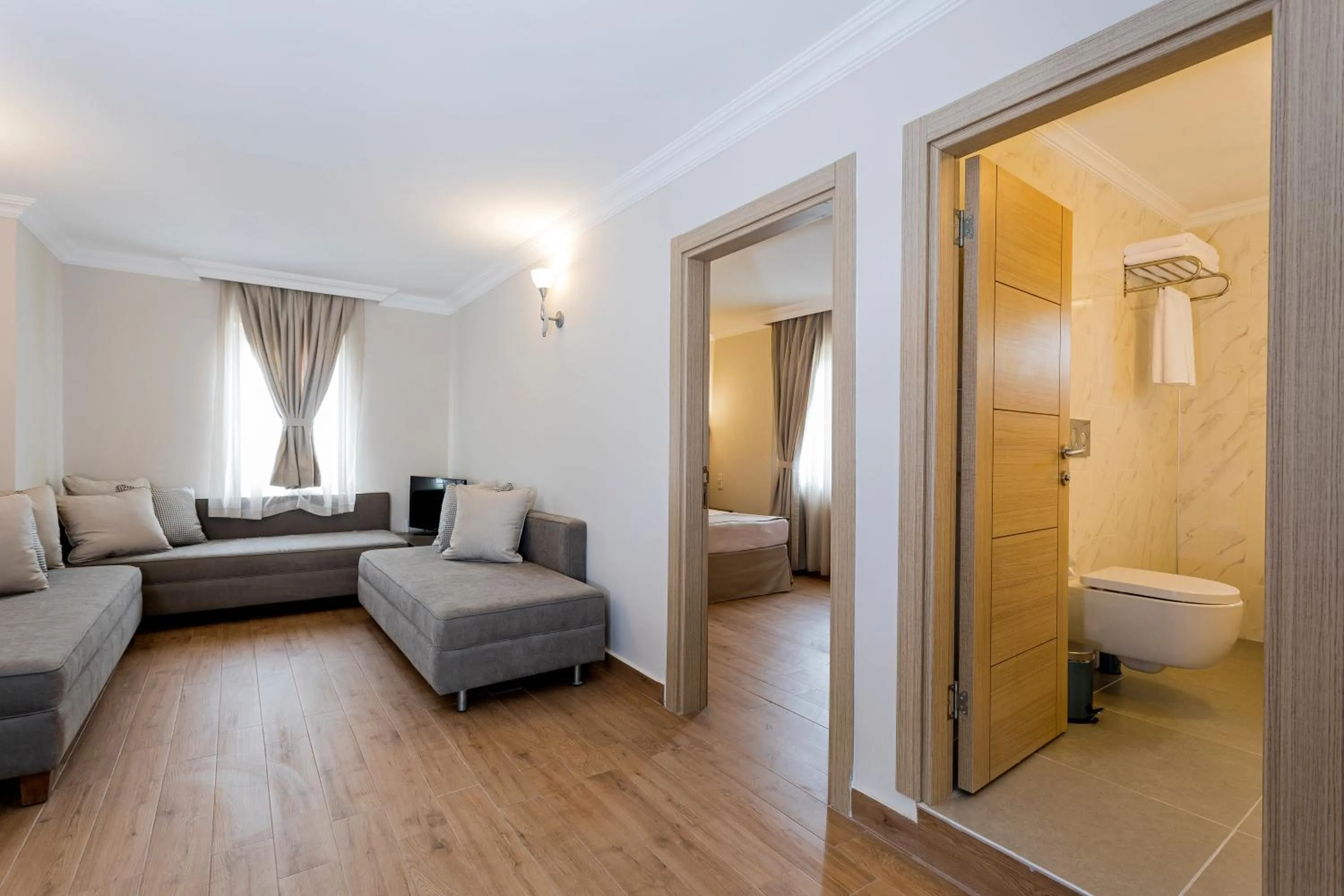 Photo of the whole room in Moonshine Hotel & Suites