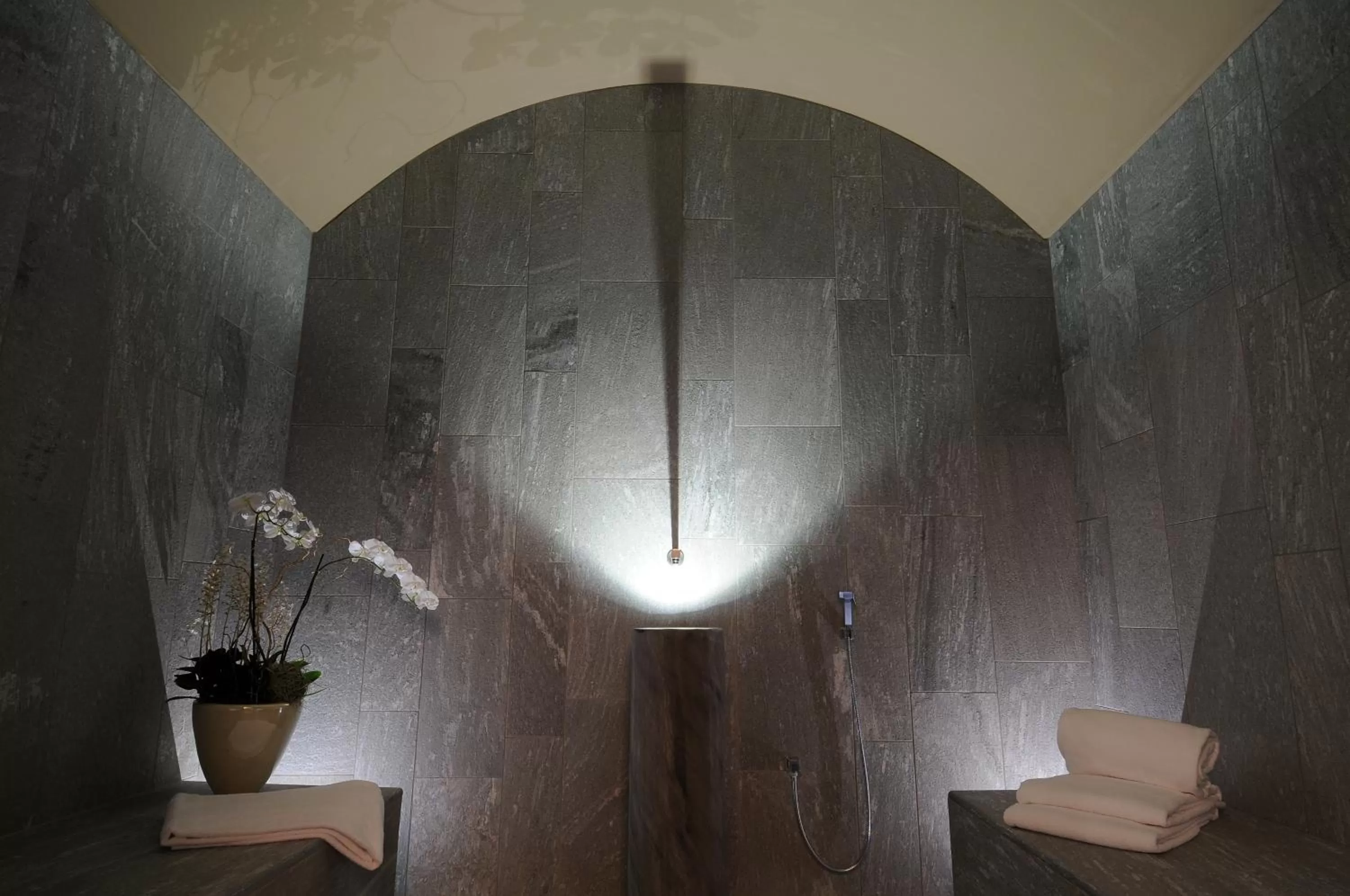 Steam room in Grand Hotel della Posta, WorldHotels Distinctive