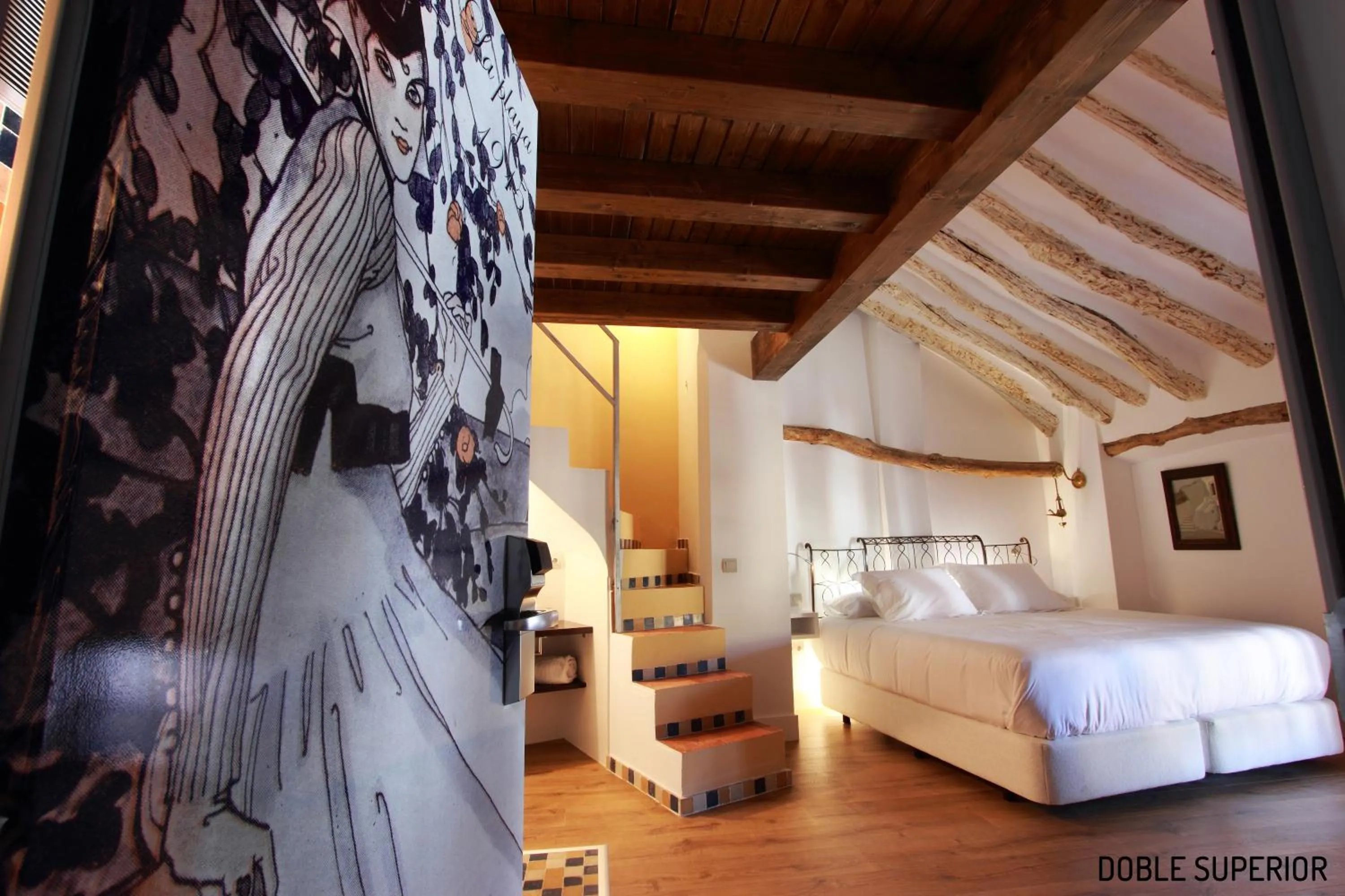 Bed in Hotel Patria Chica