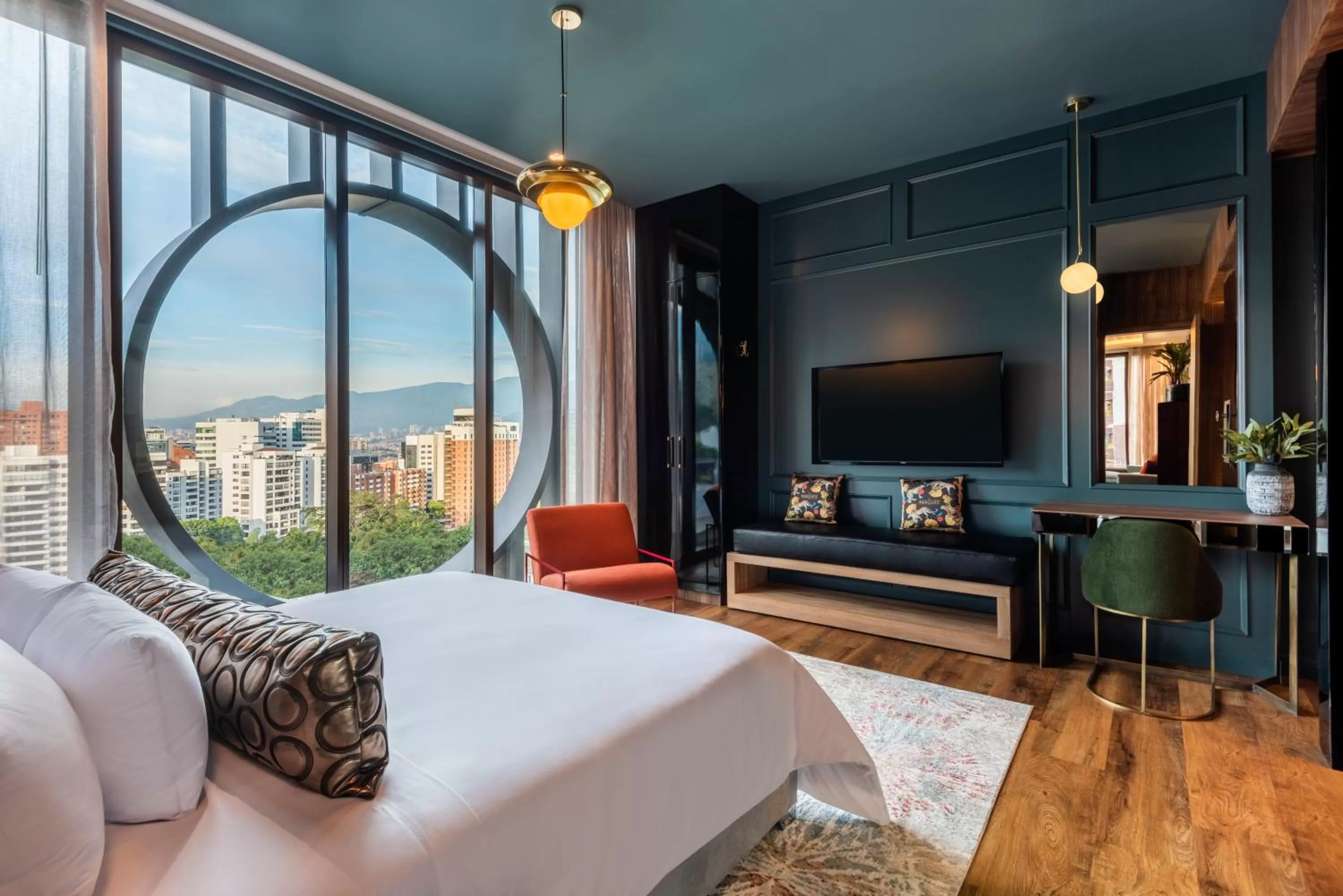 Photo of the whole room, Bed in Hotel Marquee Medellín