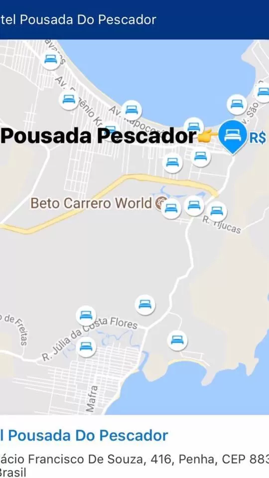 Off site in Pousada do Pescador