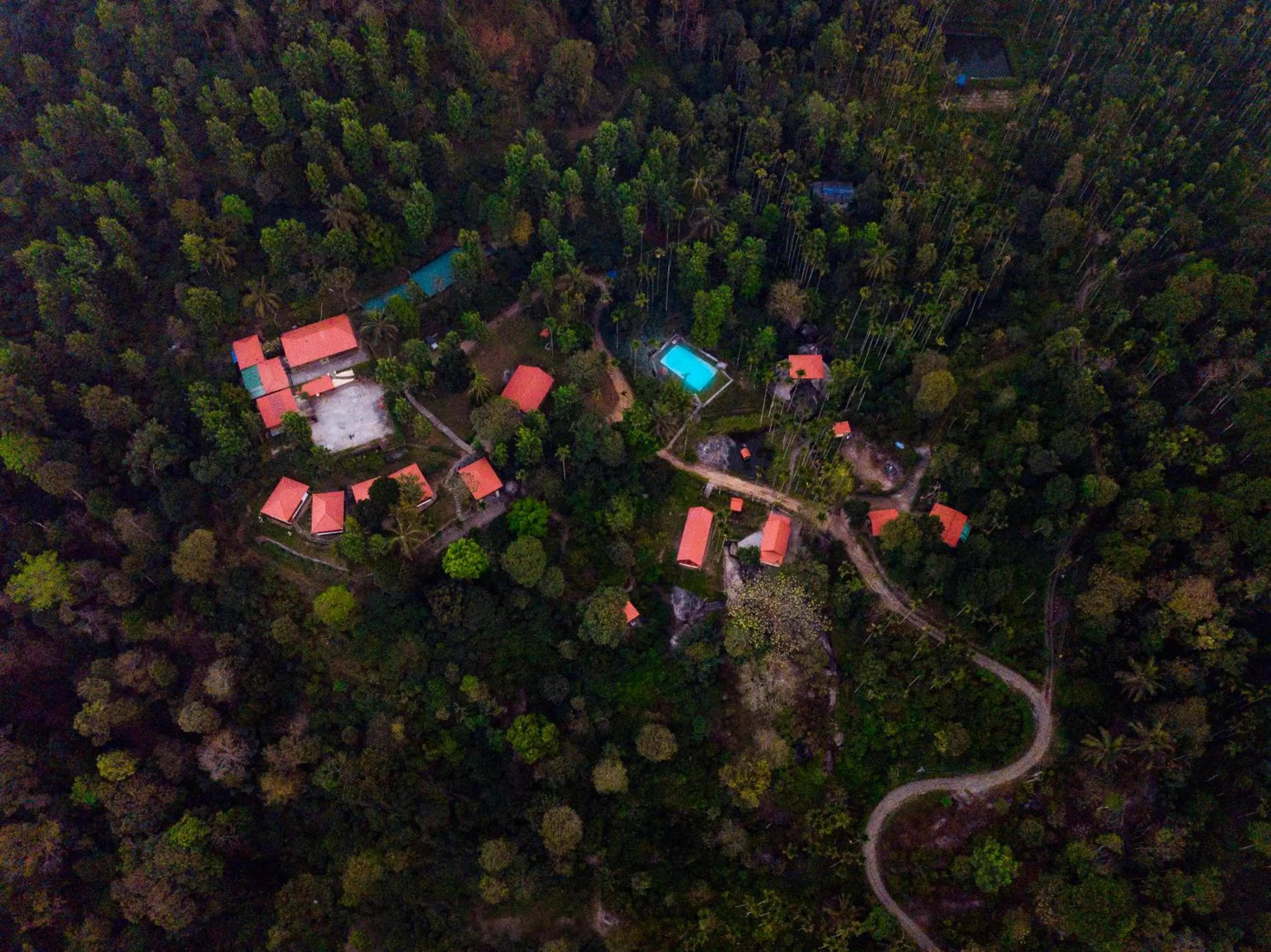 Bird's eye view, Bird's-eye View in Marmalade Springs Resort Wayanad
