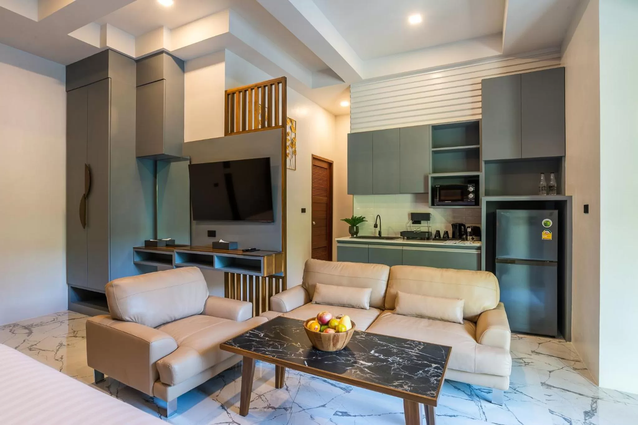 Seating area in Loy Chalet