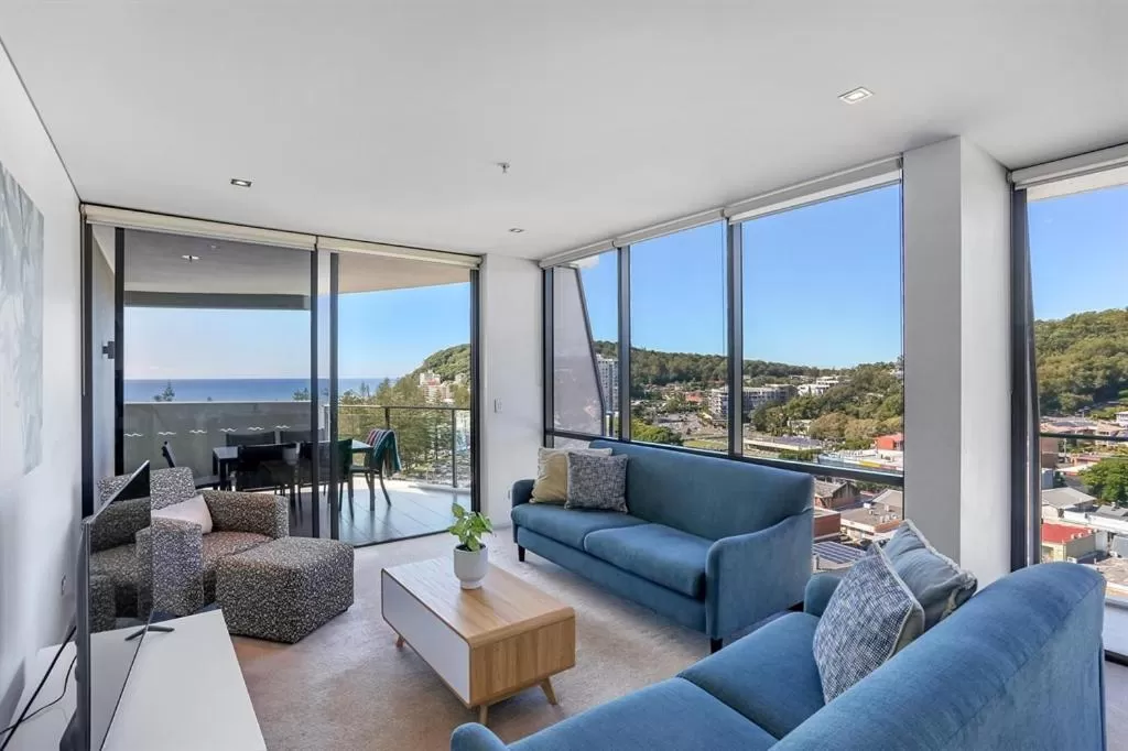 Living room in Ambience on Burleigh Beach
