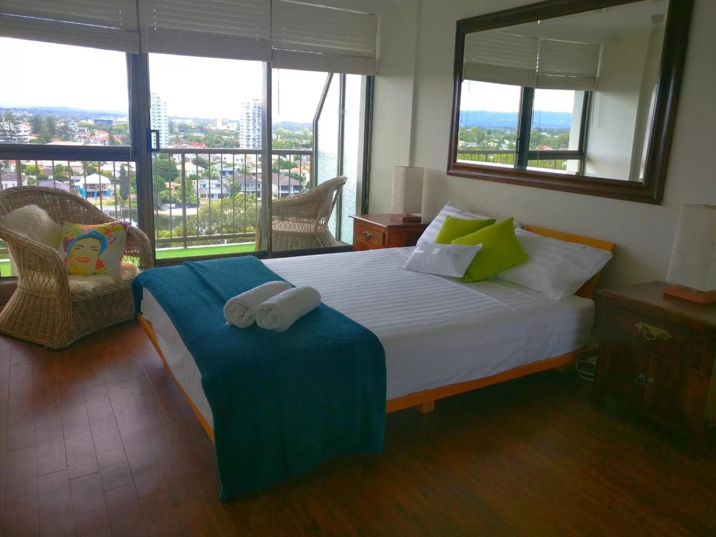 Bed in Anacapri Holiday Resort Apartments