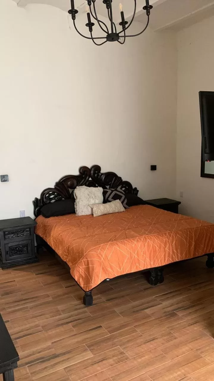 Bed in Hotel Posada de la Condesa