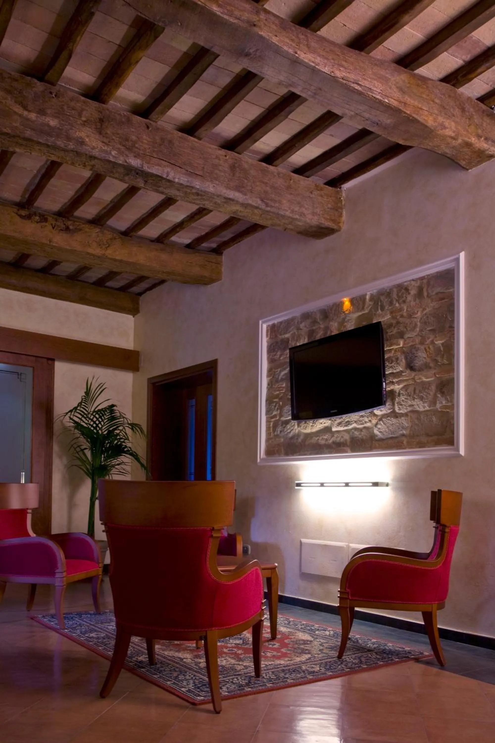 Seating area in Relais Villa Fornari