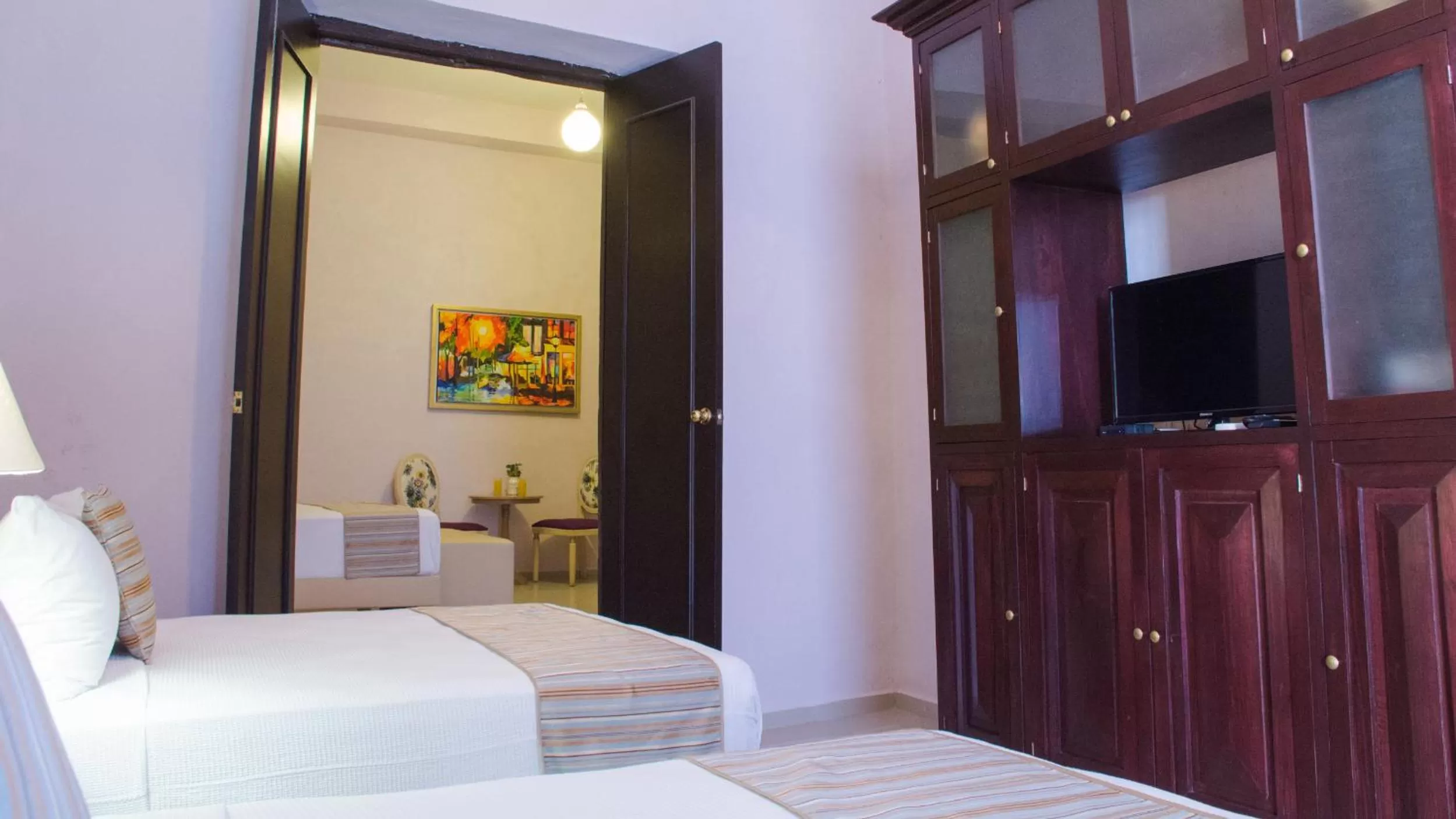 Photo of the whole room, Bed in Hotel Lavanda CAS Merida