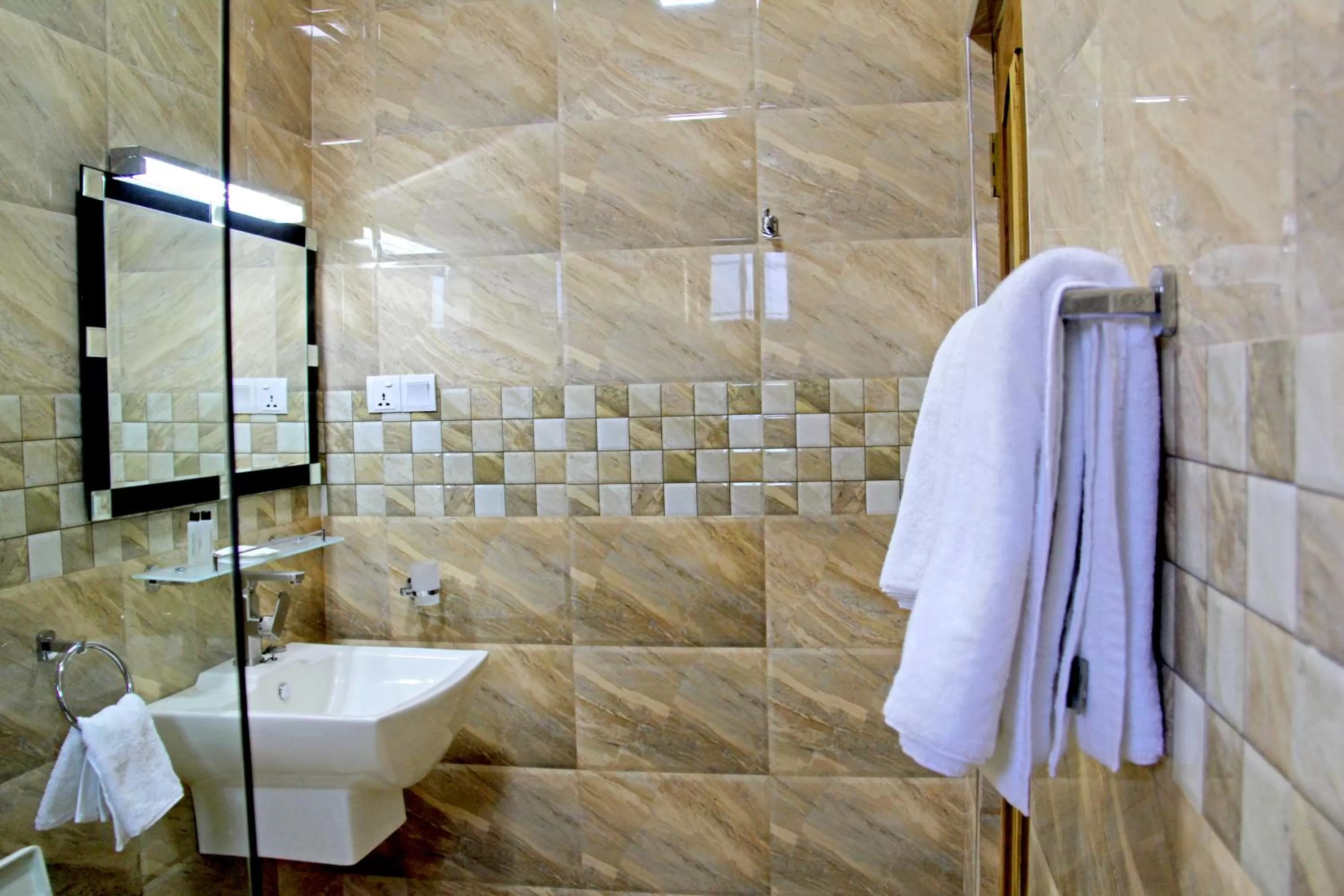 Bathroom in Bluewater Beach Resort