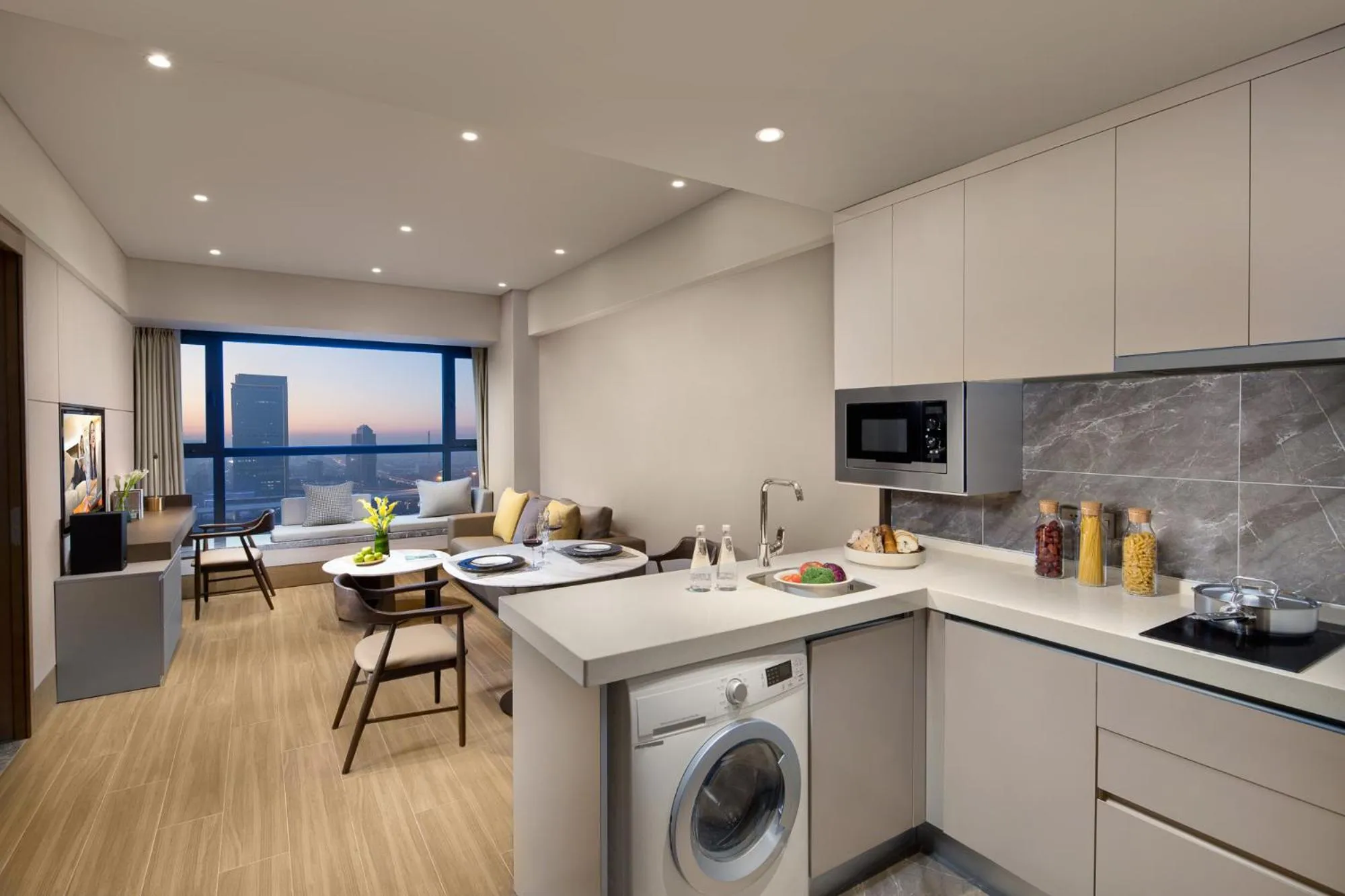 Kitchen or kitchenette in Somerset Zhongmao Changchun