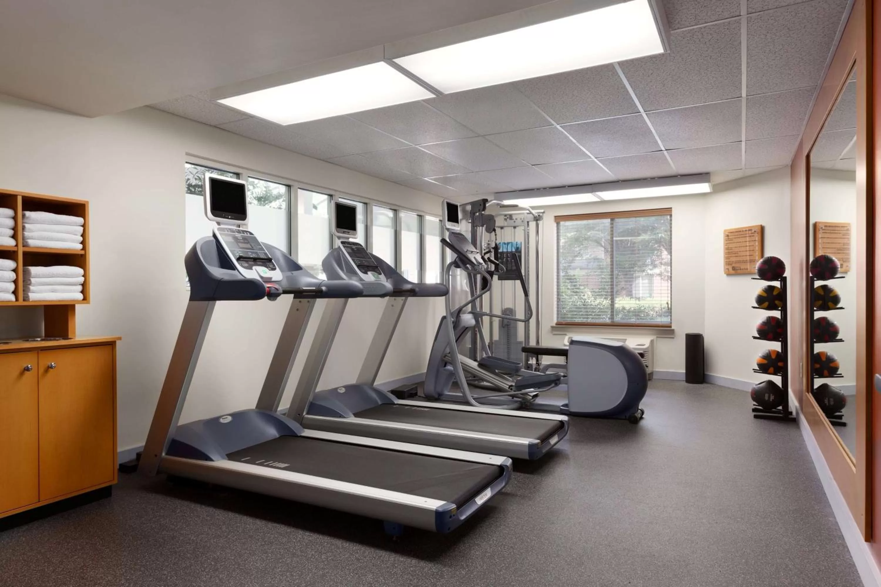 Fitness centre/facilities in Hilton Garden Inn Lancaster