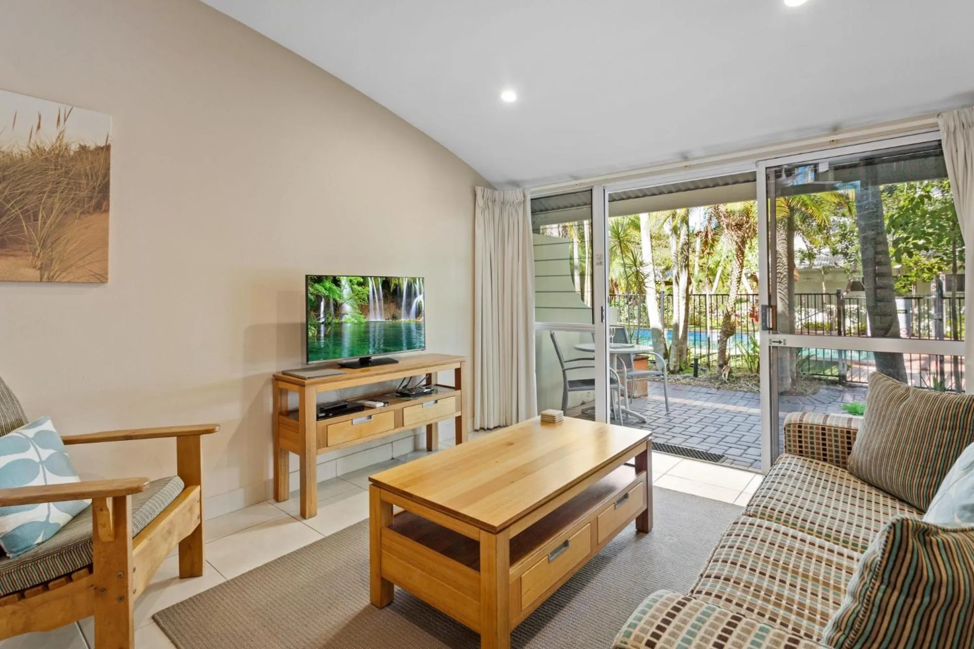 Living room in Caribbean Noosa