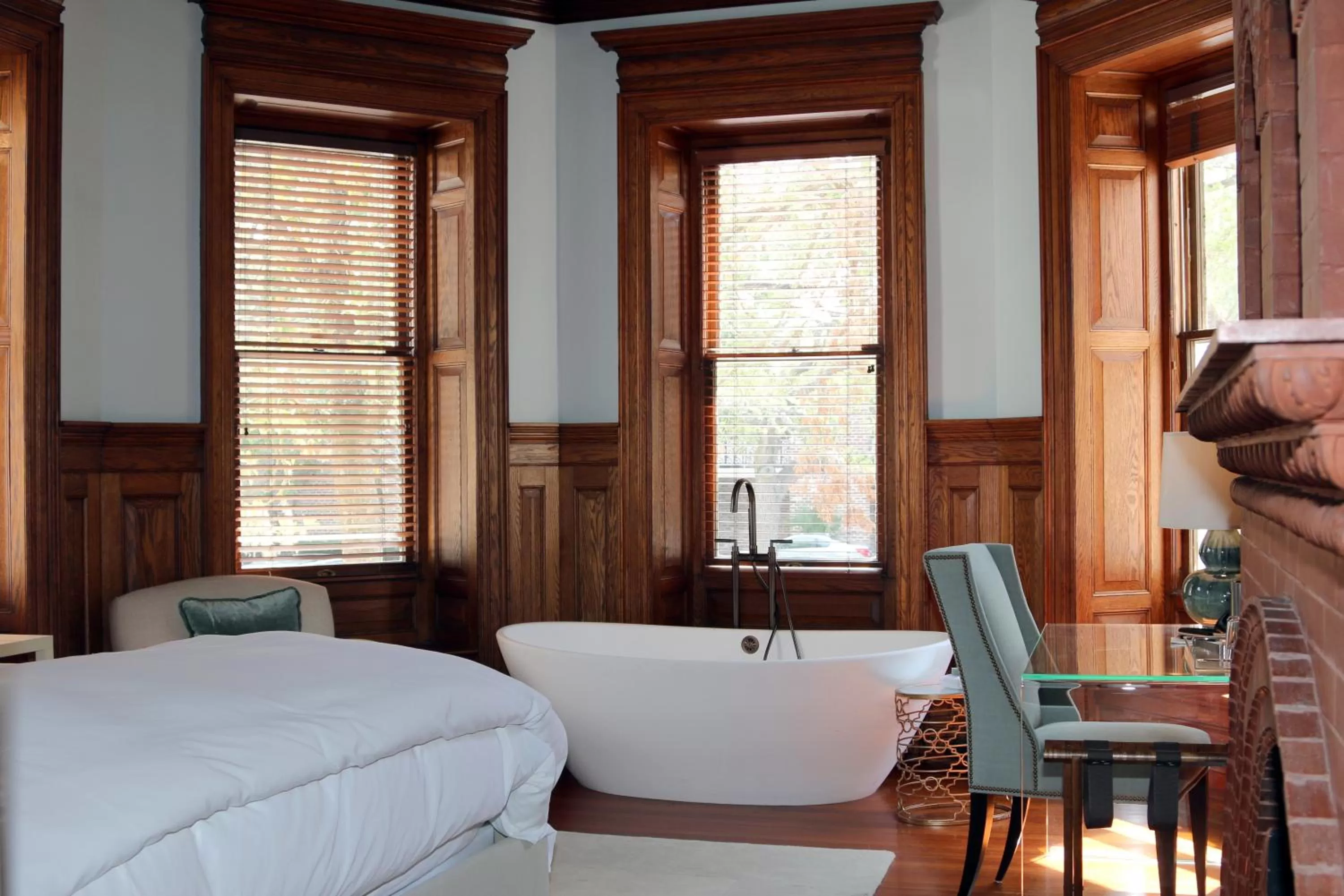 Decorative detail, Bed in Anchorage 1770