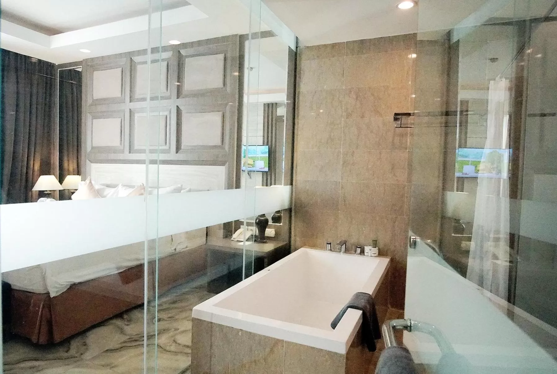 Bathroom in Aston Lampung City Hotel