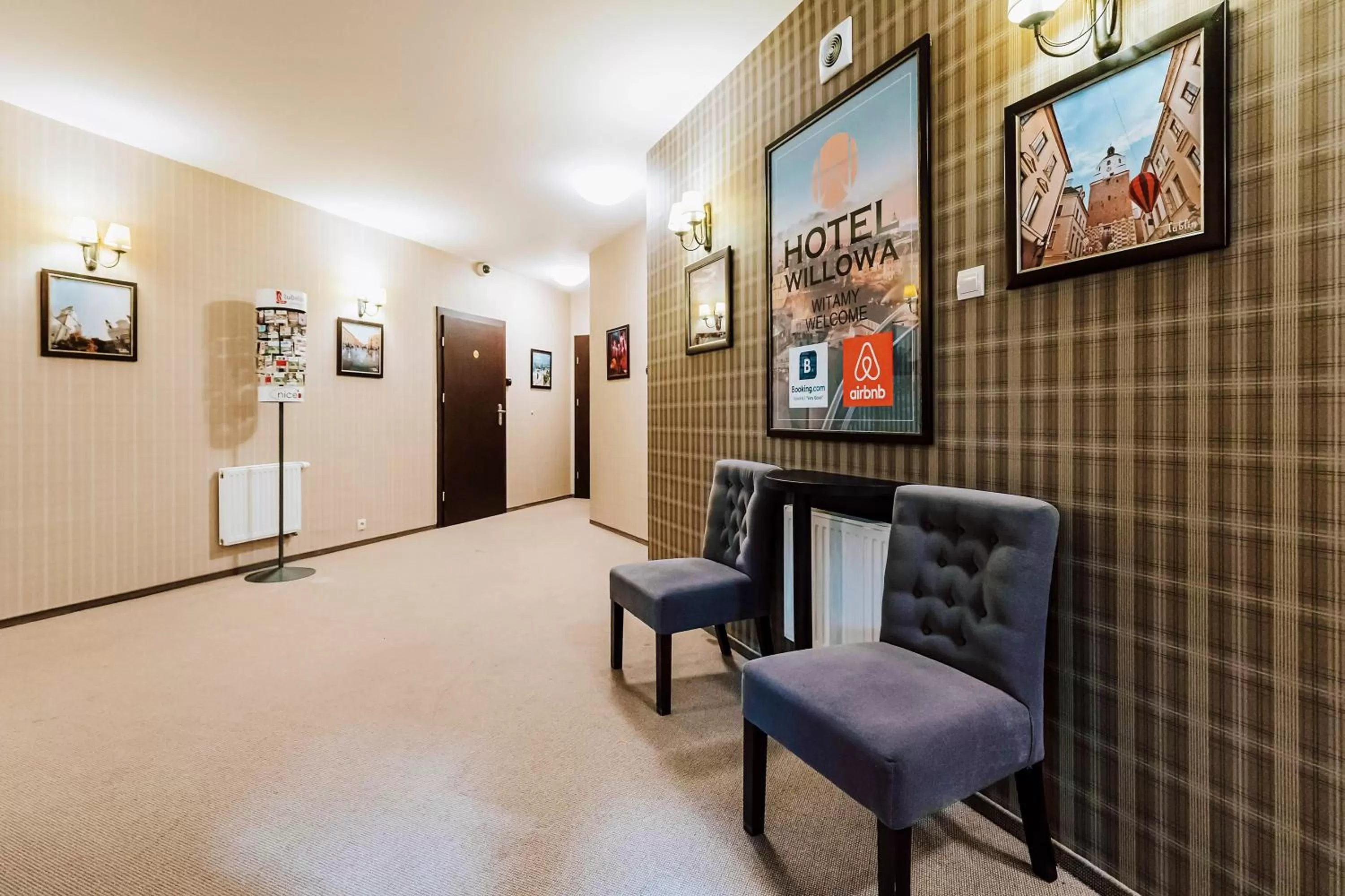 Lobby or reception in Hotel Willowa