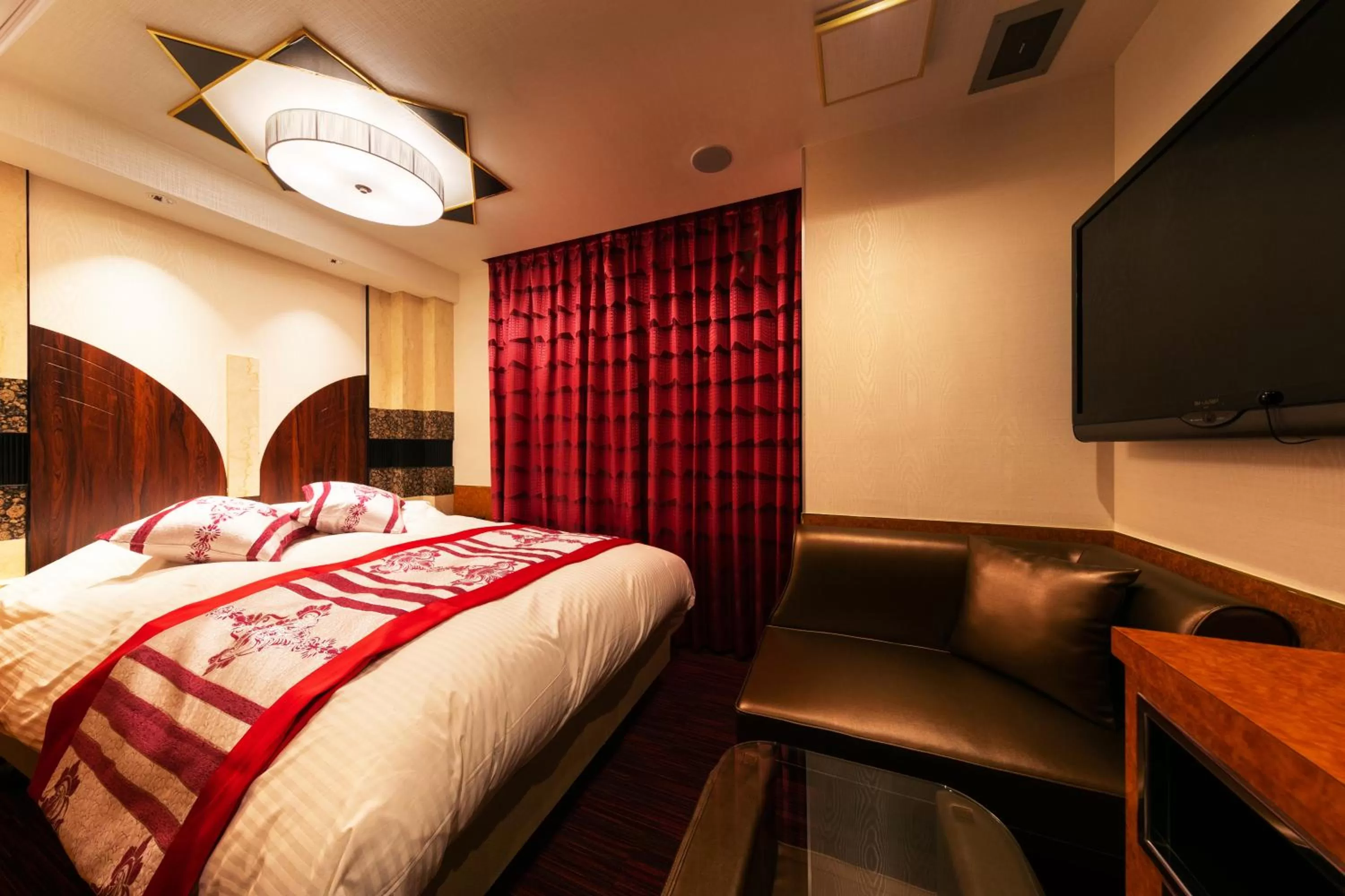 Bed in Hotel Eldia Luxury Kobe (Adult Only)