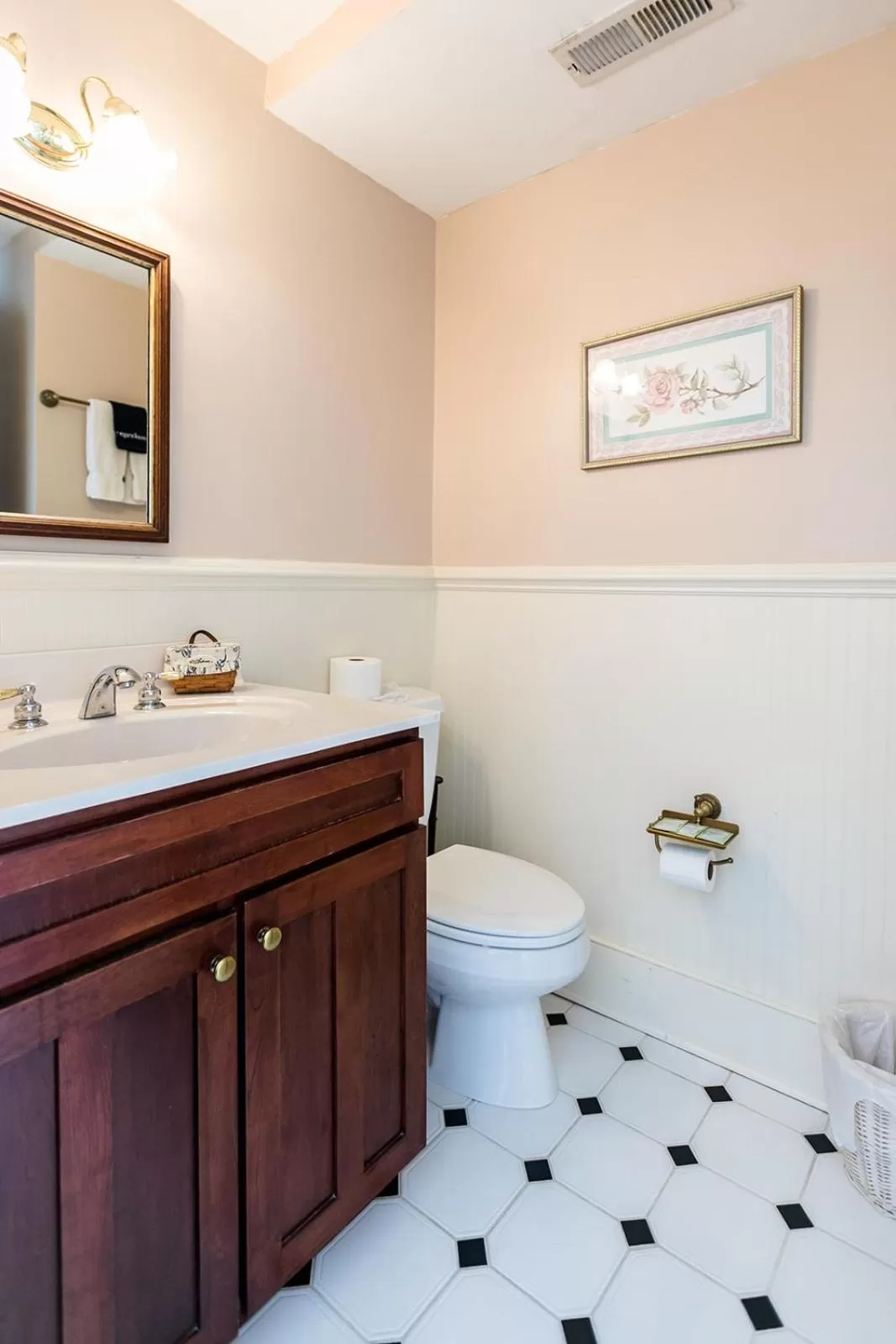Toilet, Bathroom in The Babcock House