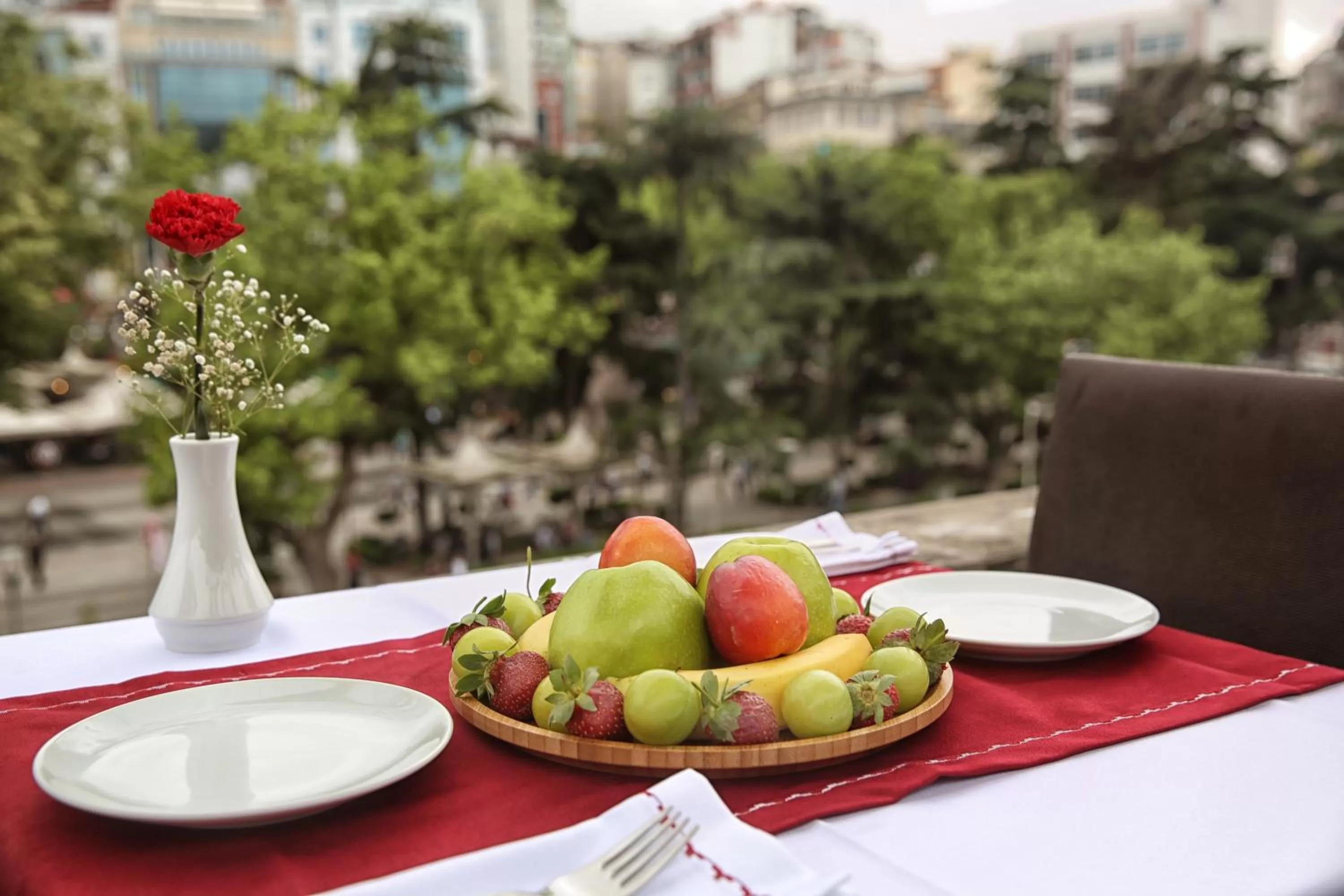Balcony/Terrace in TS Park Hotel