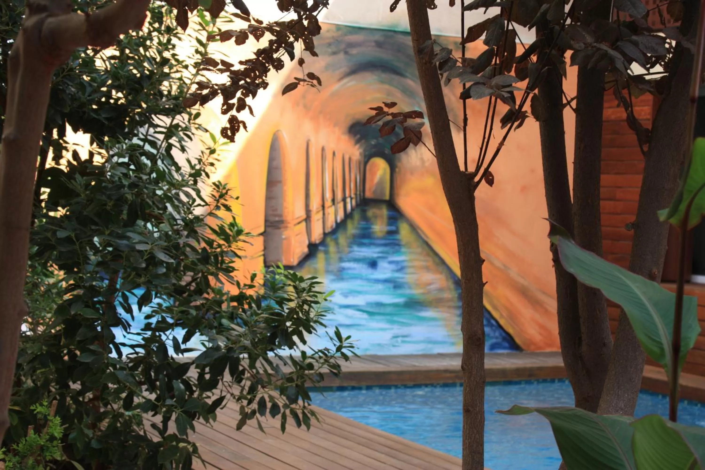 Garden in B&B "Domus Atilia"