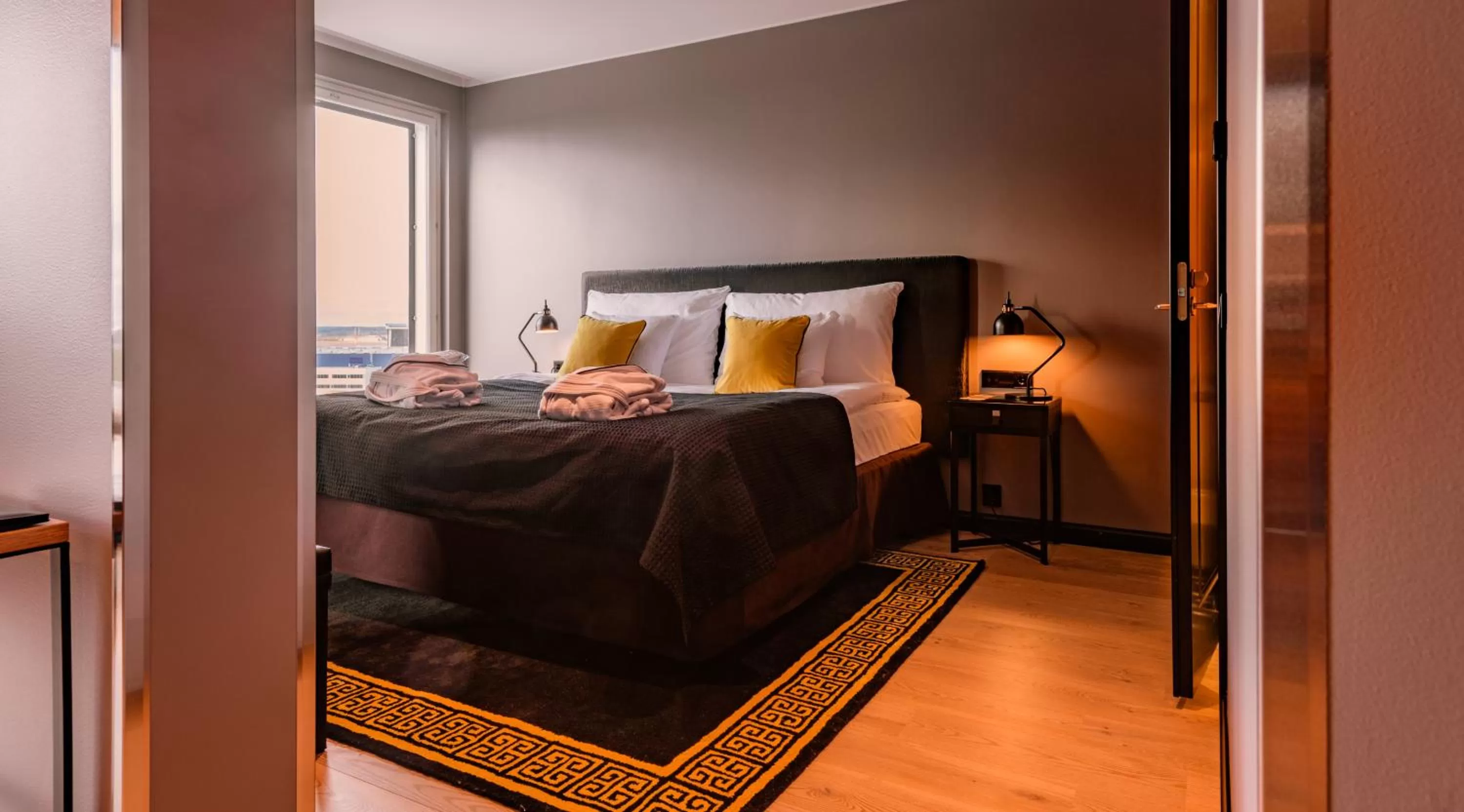 Bed in Clarion Hotel Aviapolis