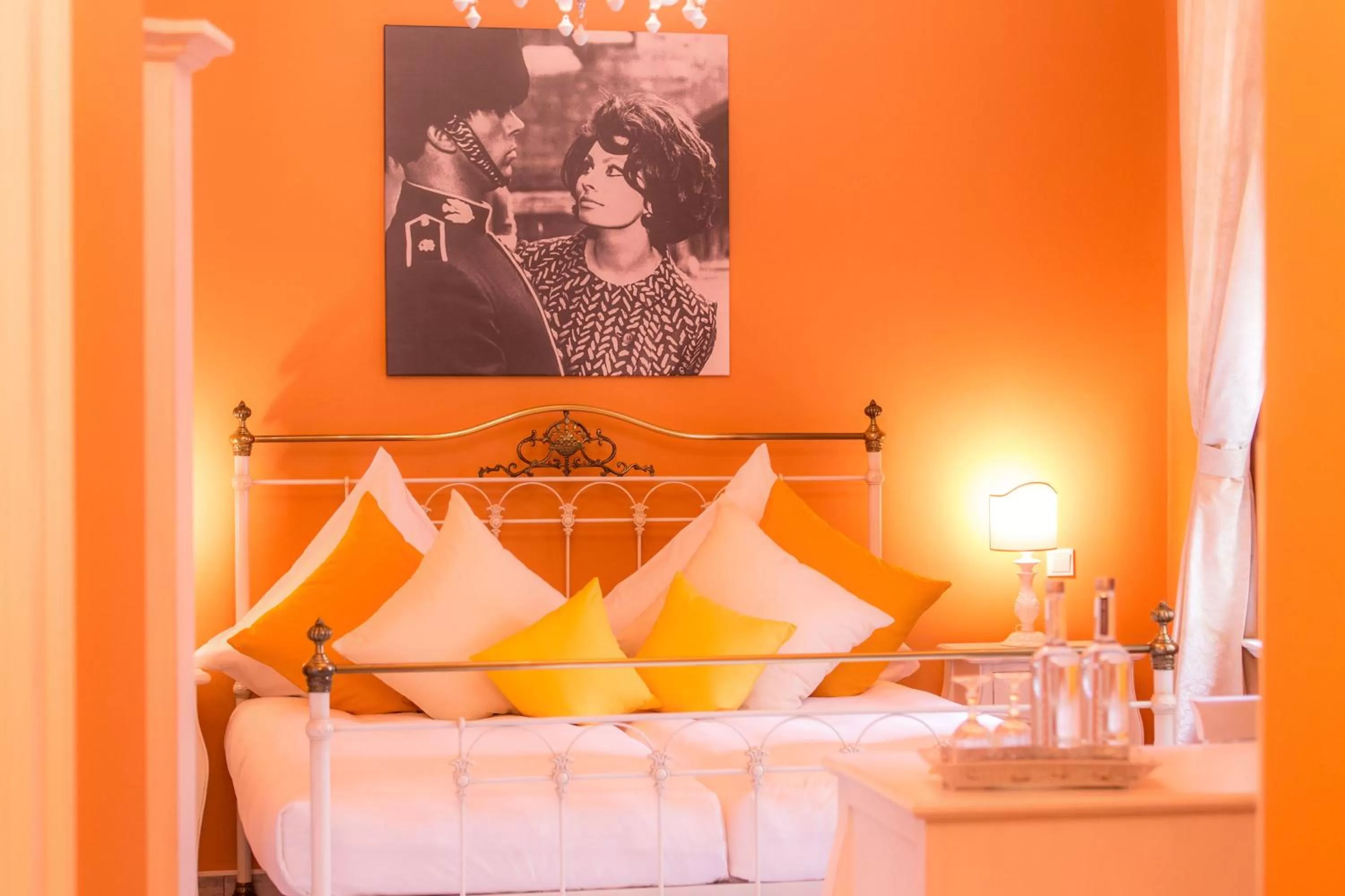 Photo of the whole room, Bed in Grande Albergo Giancarlo