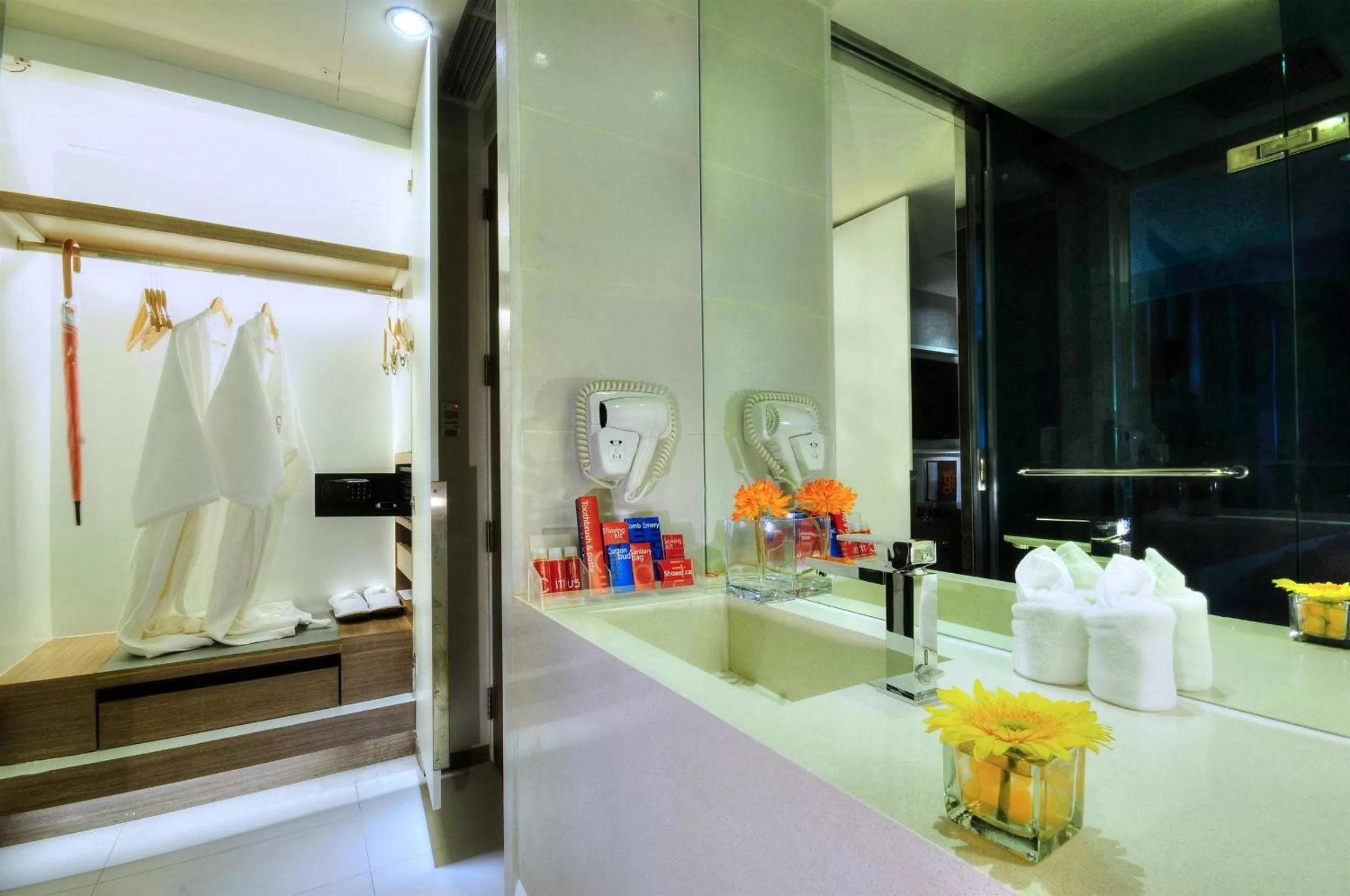 Bathroom in Citrus Sukhumvit 13 Nana Bangkok by Compass Hospitality - Newly Renovated