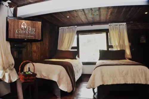 Bed in Hacienda Hostería Dos Chorreras