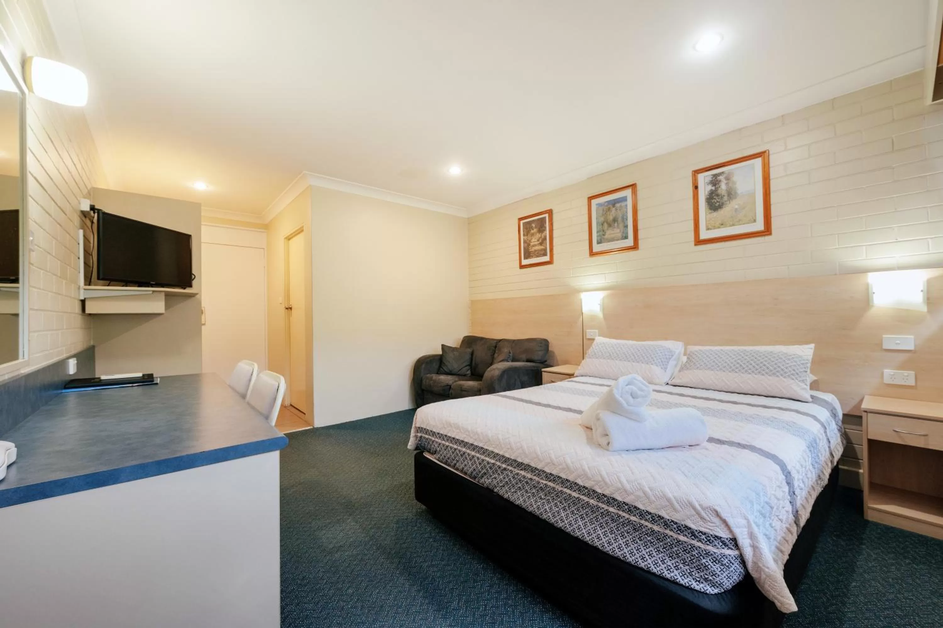 Bedroom, Bed in Fitzroy Motor Inn