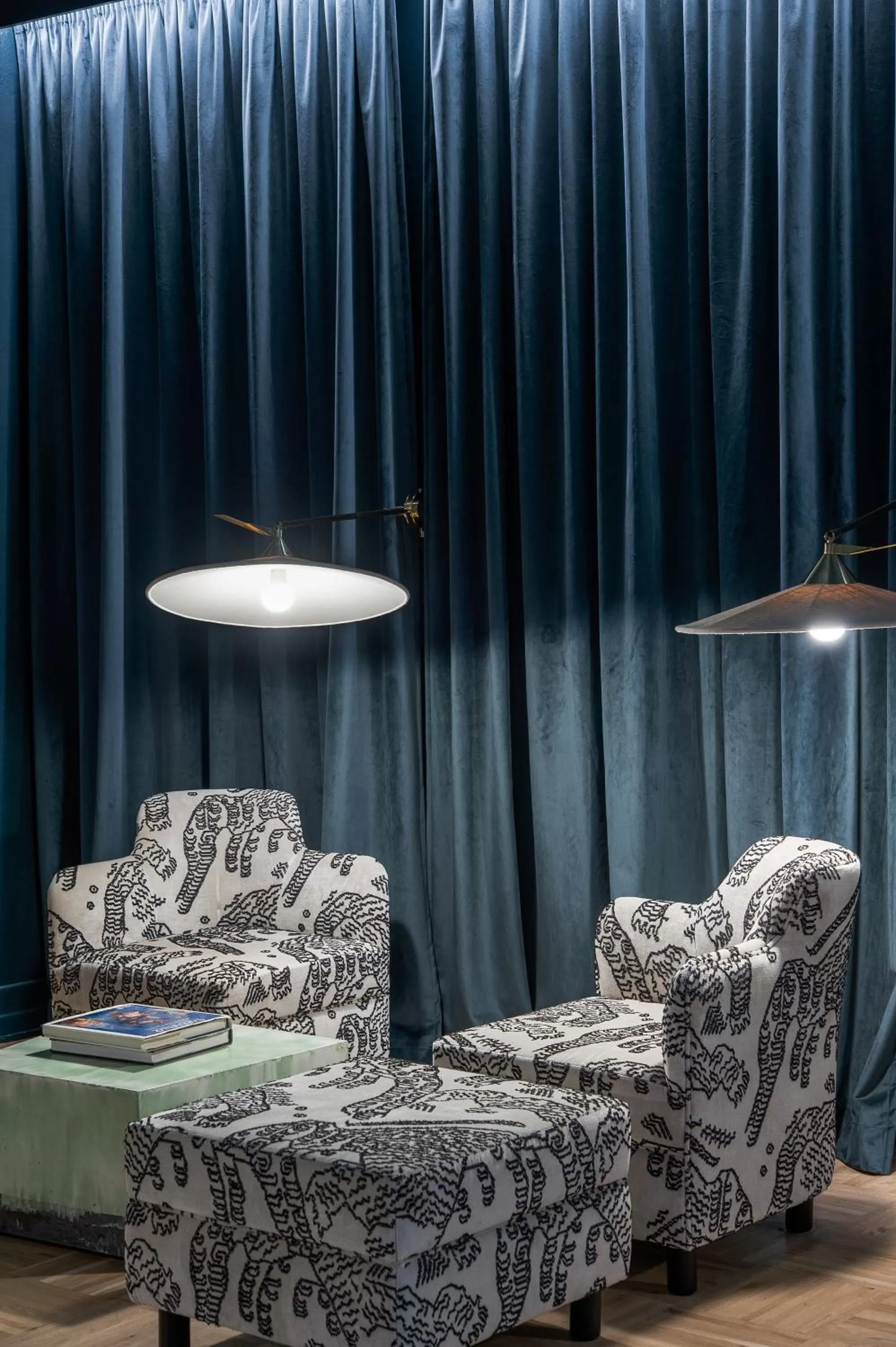 Living room in Hotel Number Nine