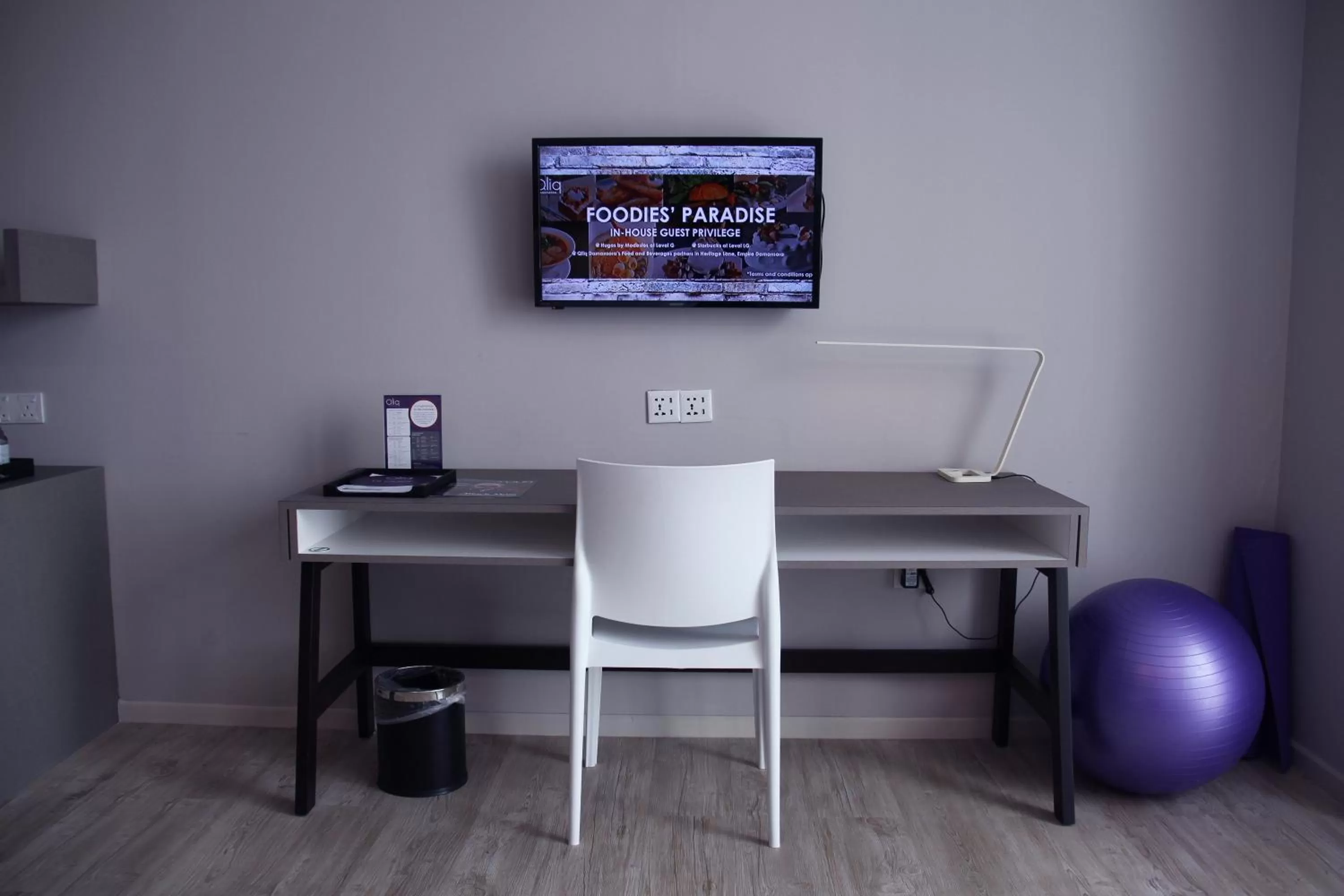 Decorative detail in Qliq Damansara Hotel