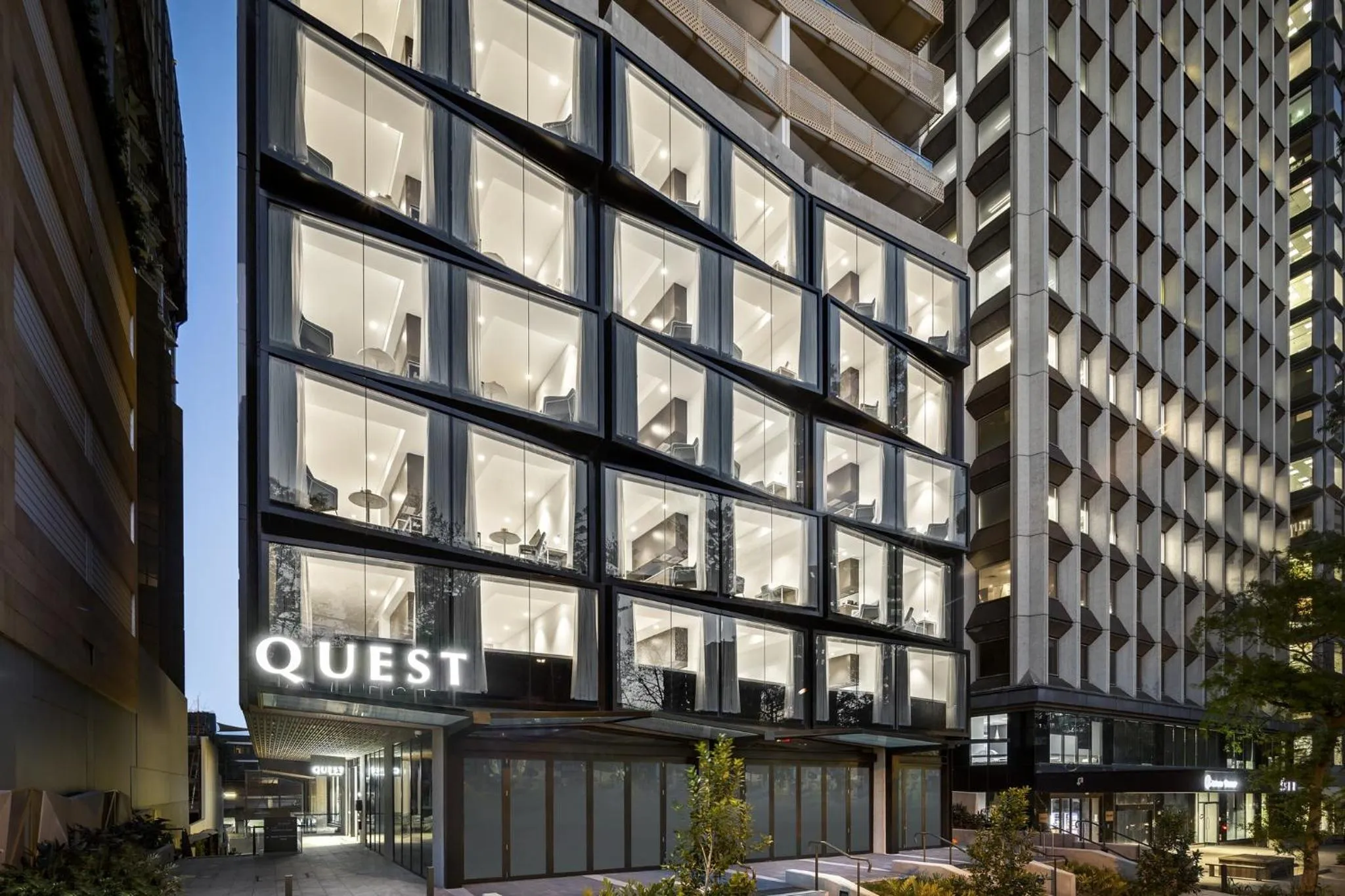 Facade/entrance in Quest North Sydney