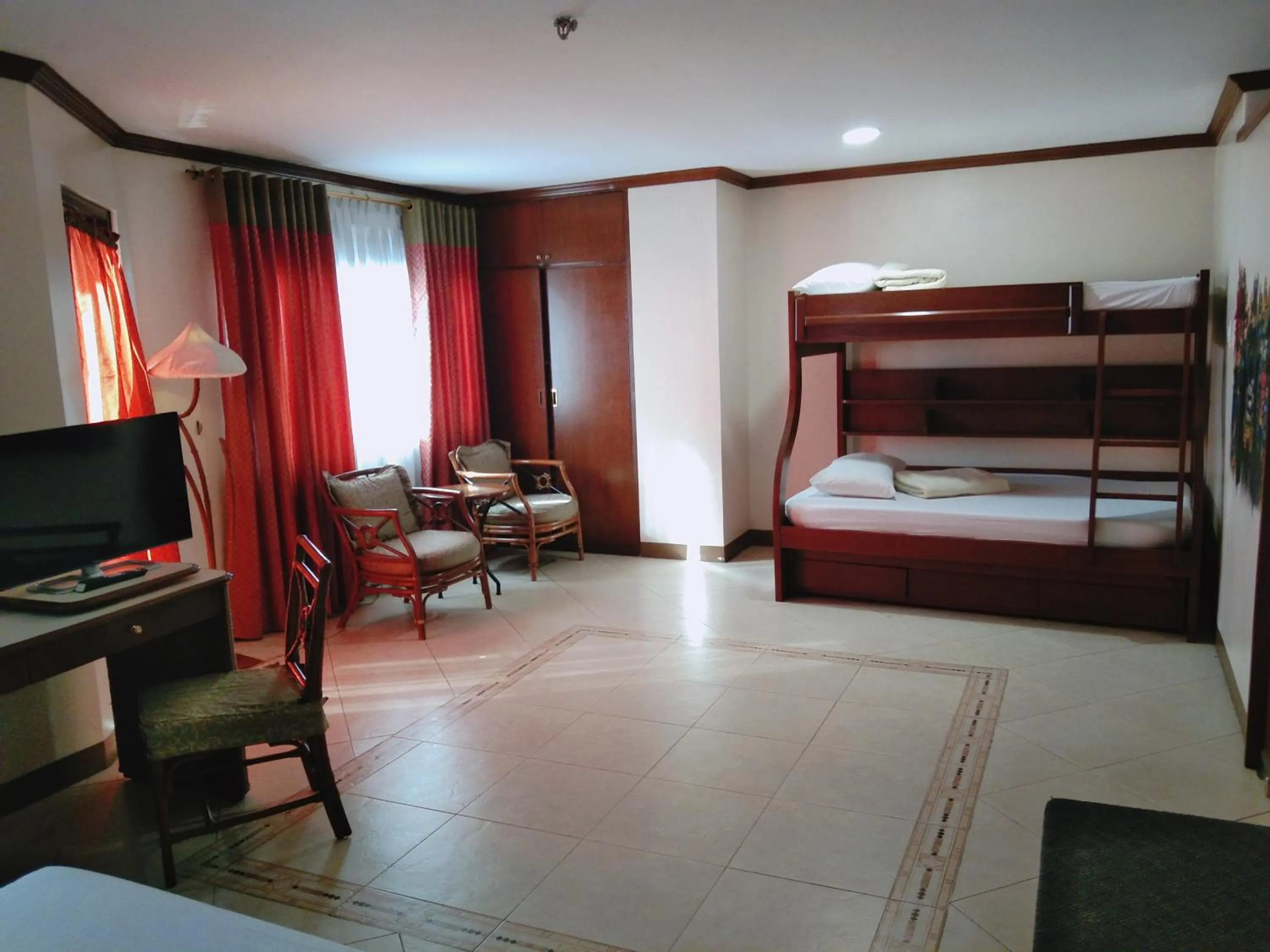 Bed in The Golden Pine Hotel