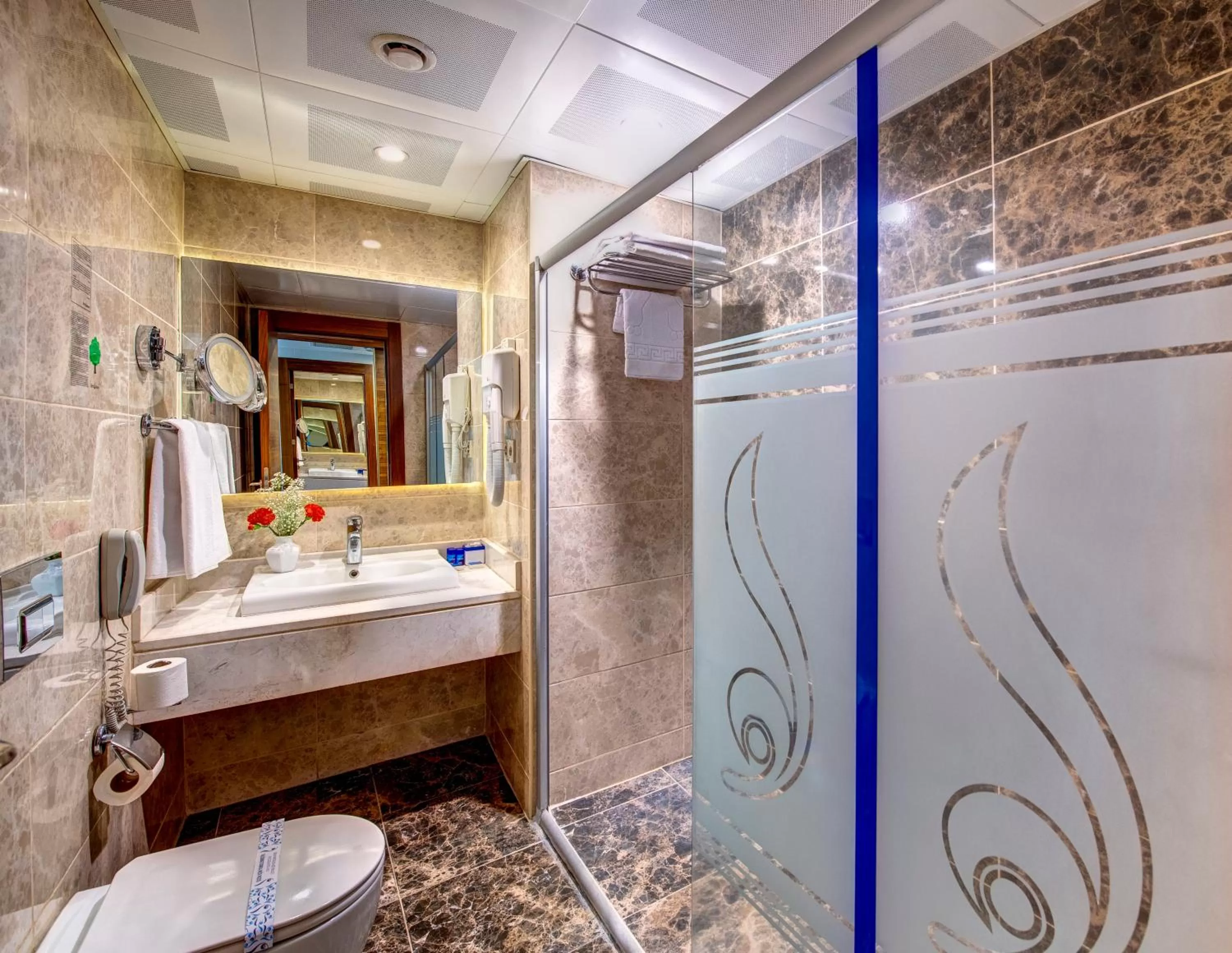 Shower in Bera Konya Hotel