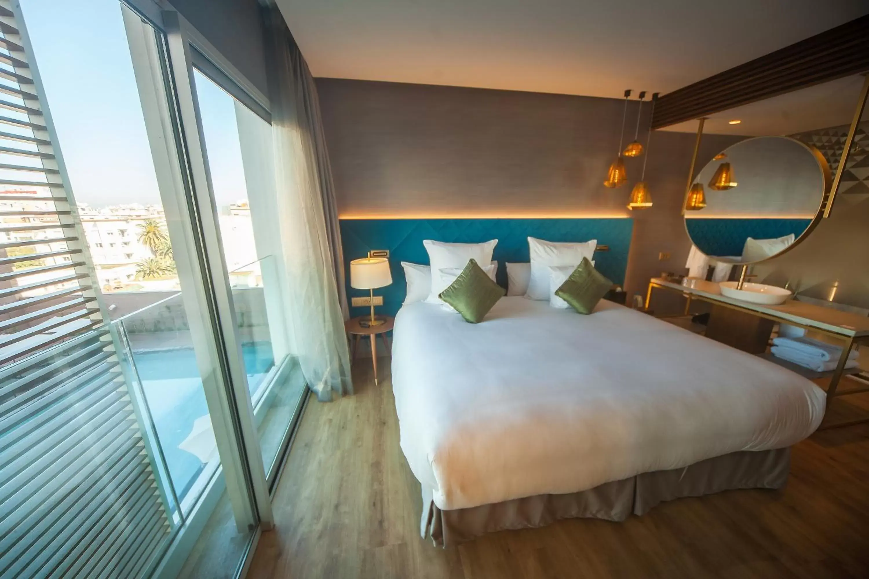 Deluxe Pool View Room in Barceló Anfa Casablanca Deluxe Pool View Room in Barceló Anfa Casablanca