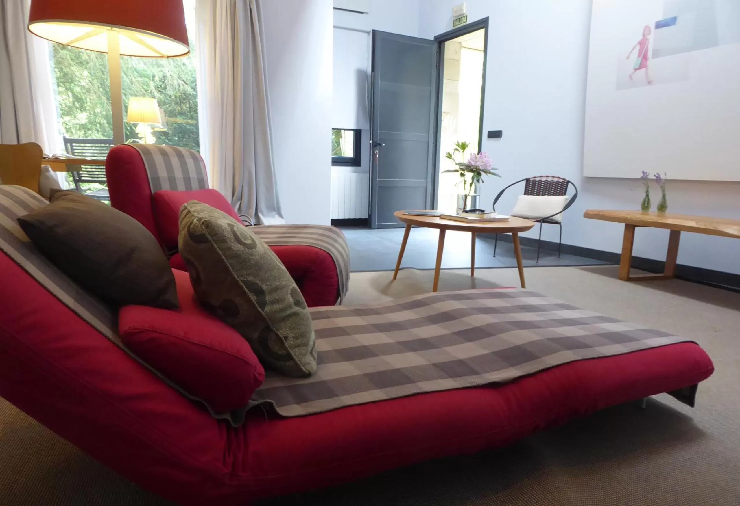 Seating area in Jardin de Carrejo