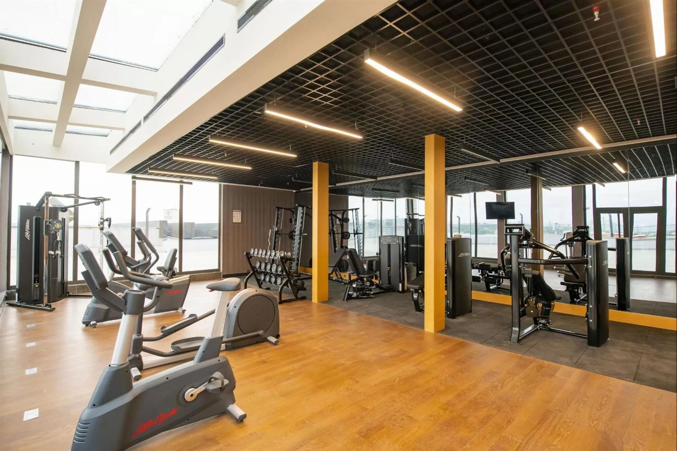 Fitness centre/facilities in Crowne Plaza Ankara by IHG