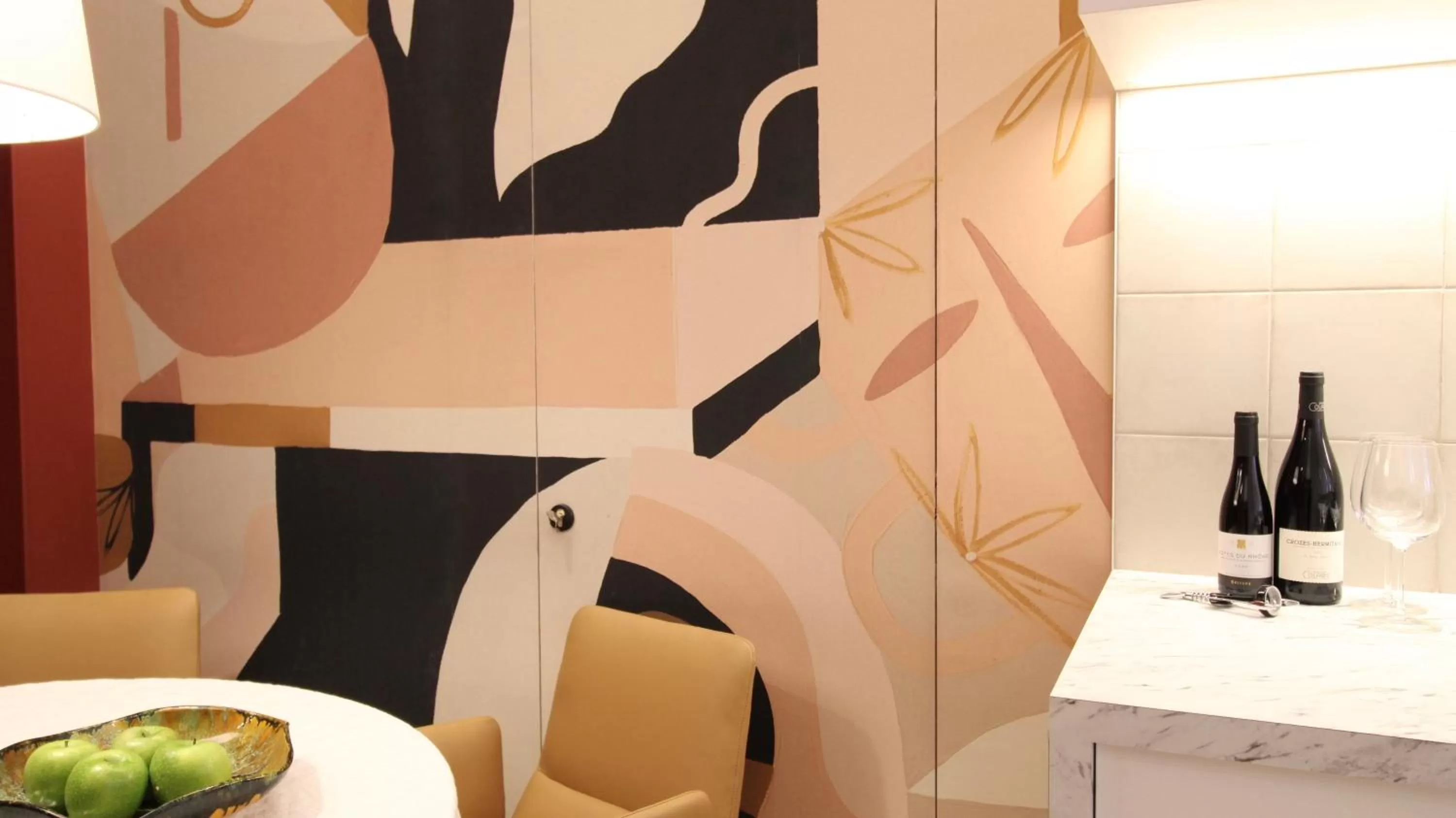 Kitchen or kitchenette in MiHotel Sala