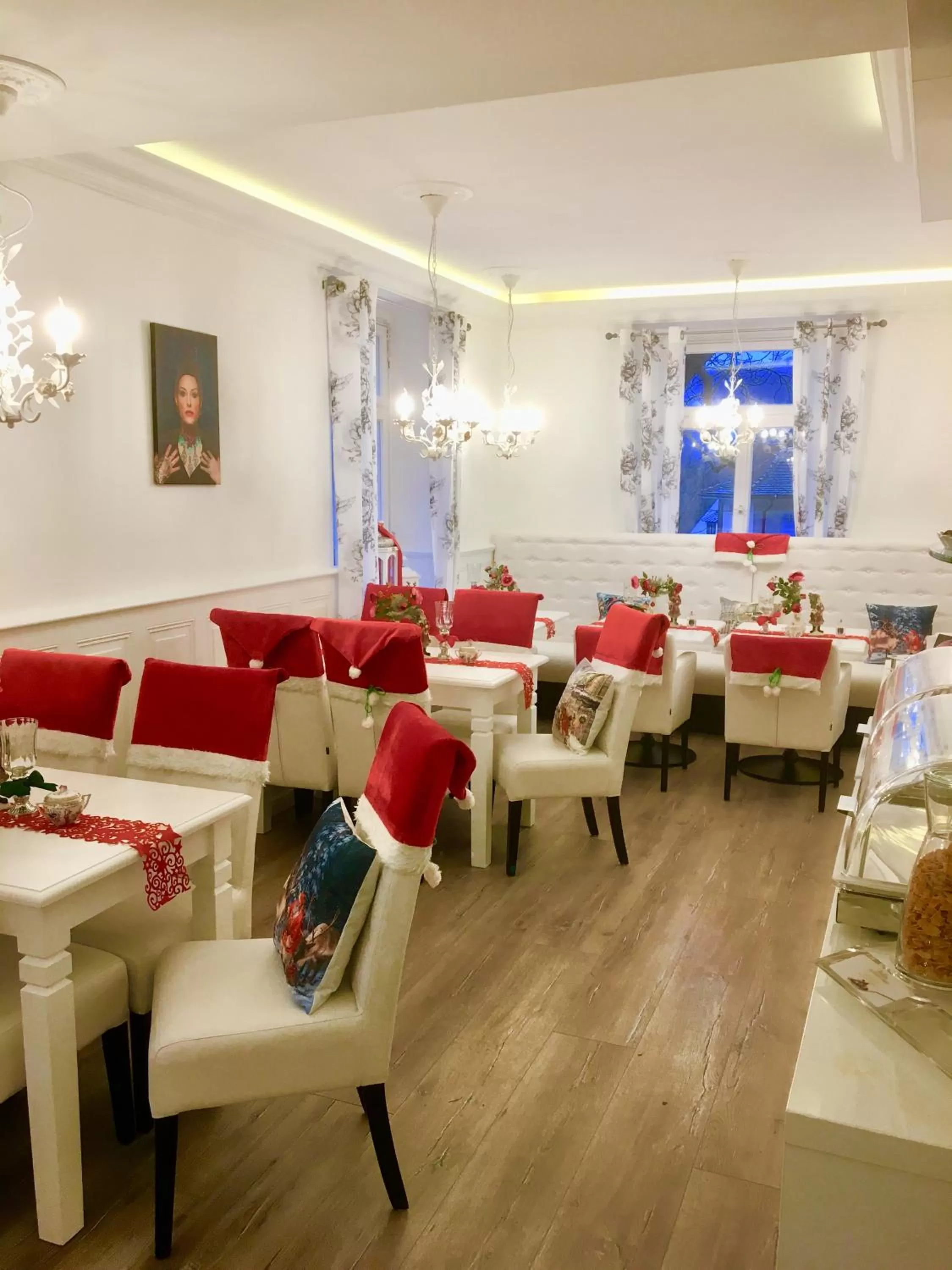 Decorative detail in Boutiquehotel Villa Rosenhof