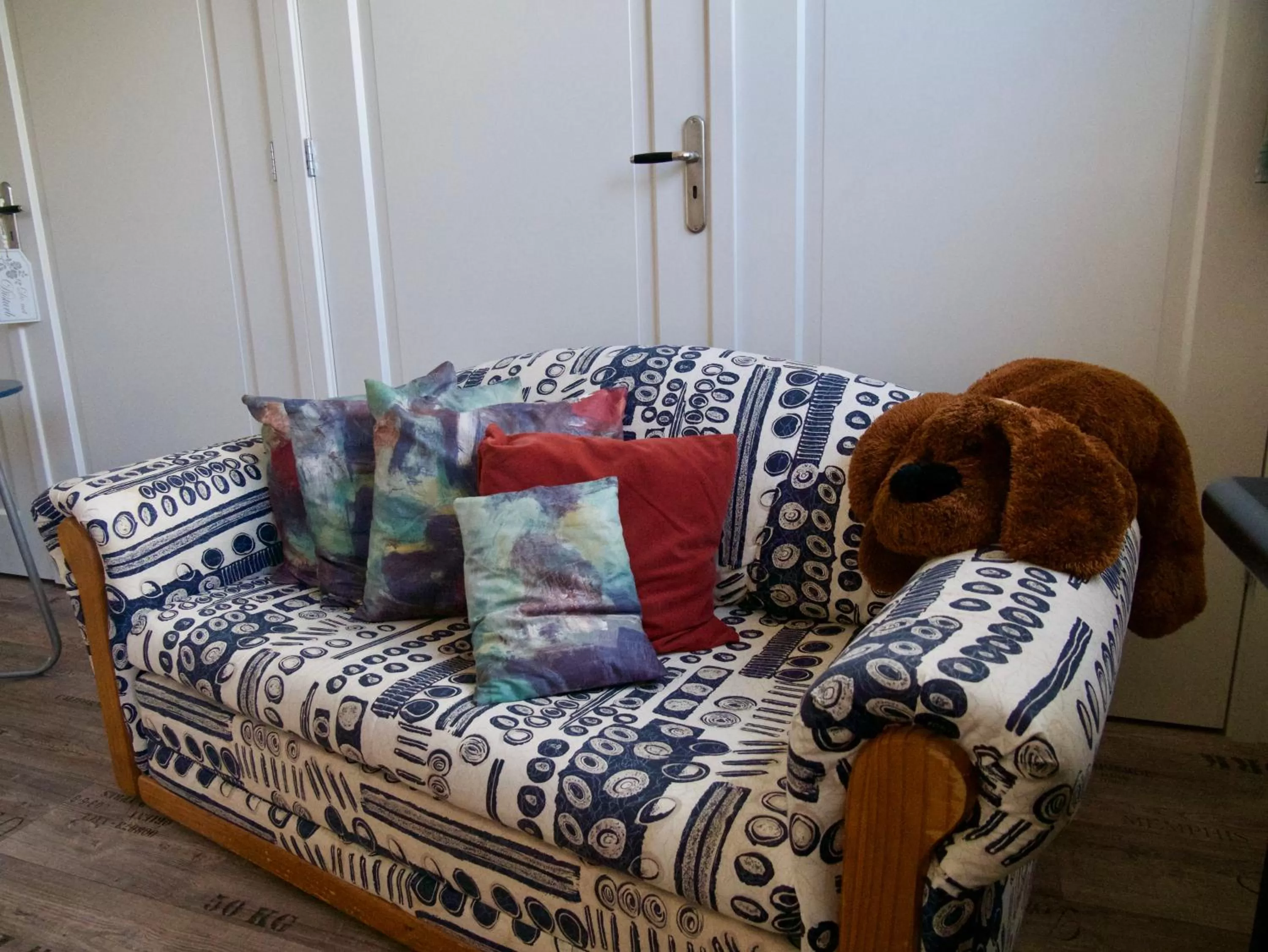 Living room in B&B “Te Warskip bij BlokVis”