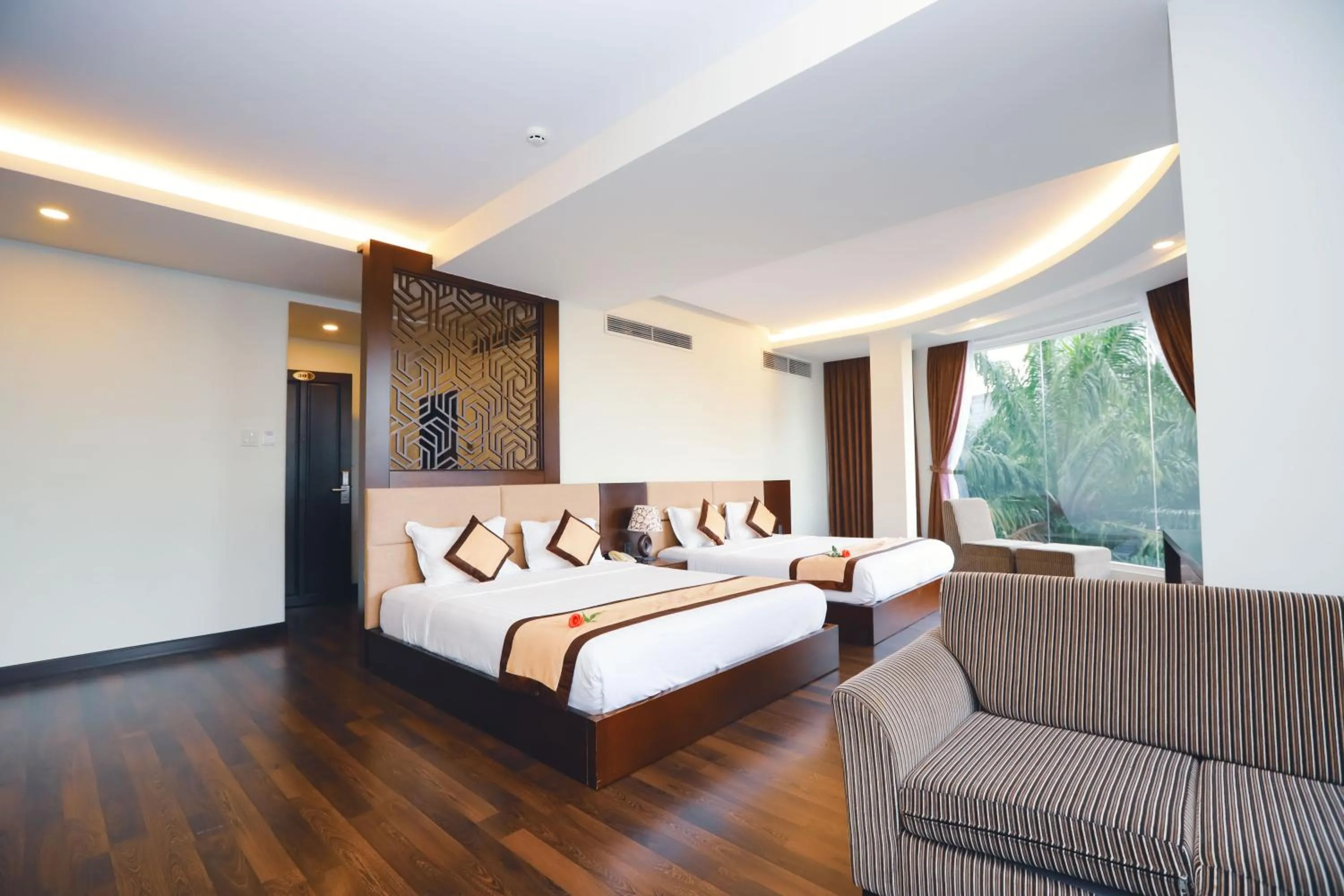 Bed in International Hotel