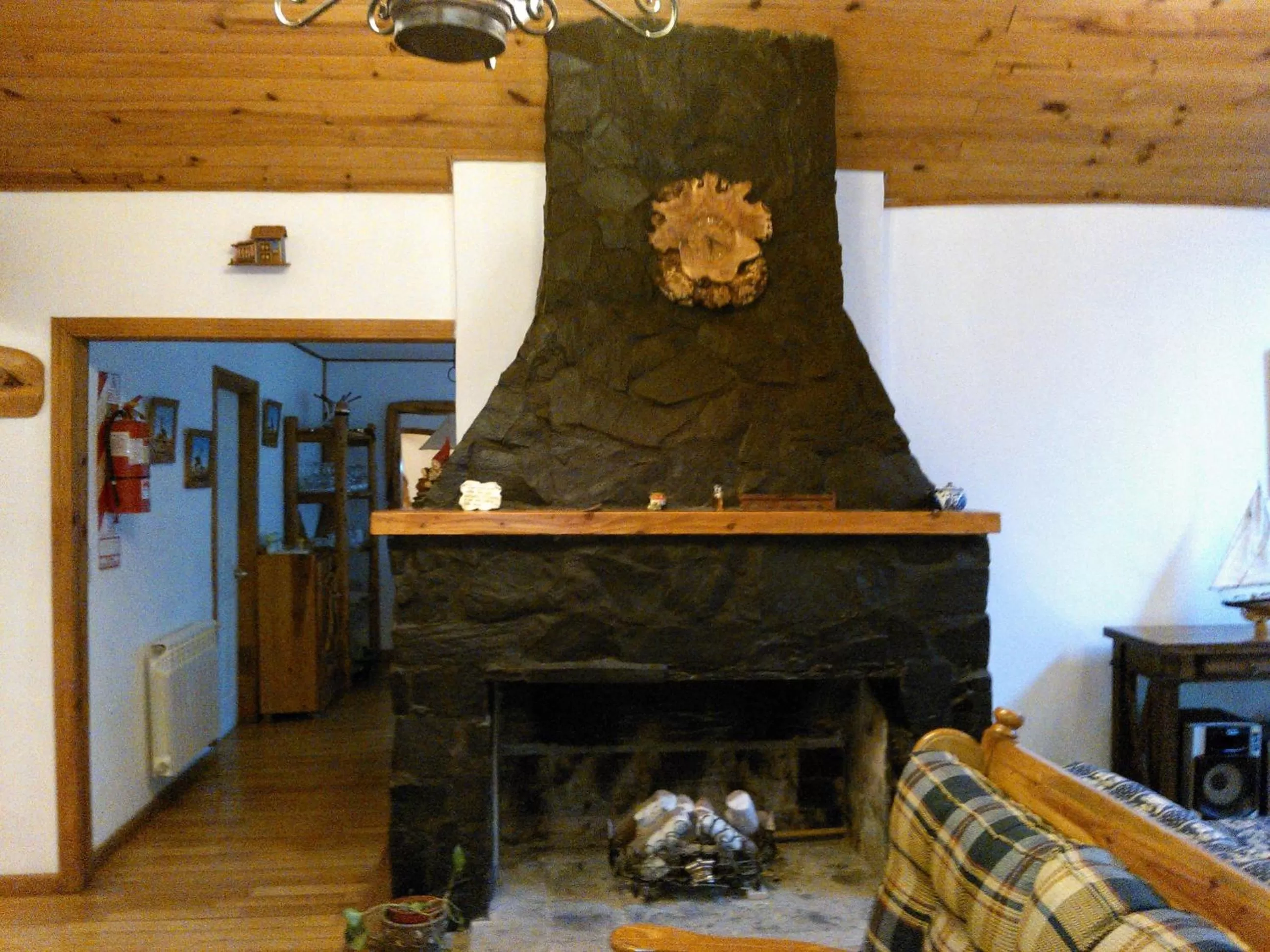 Living room in Hosteria Lekun Lekun