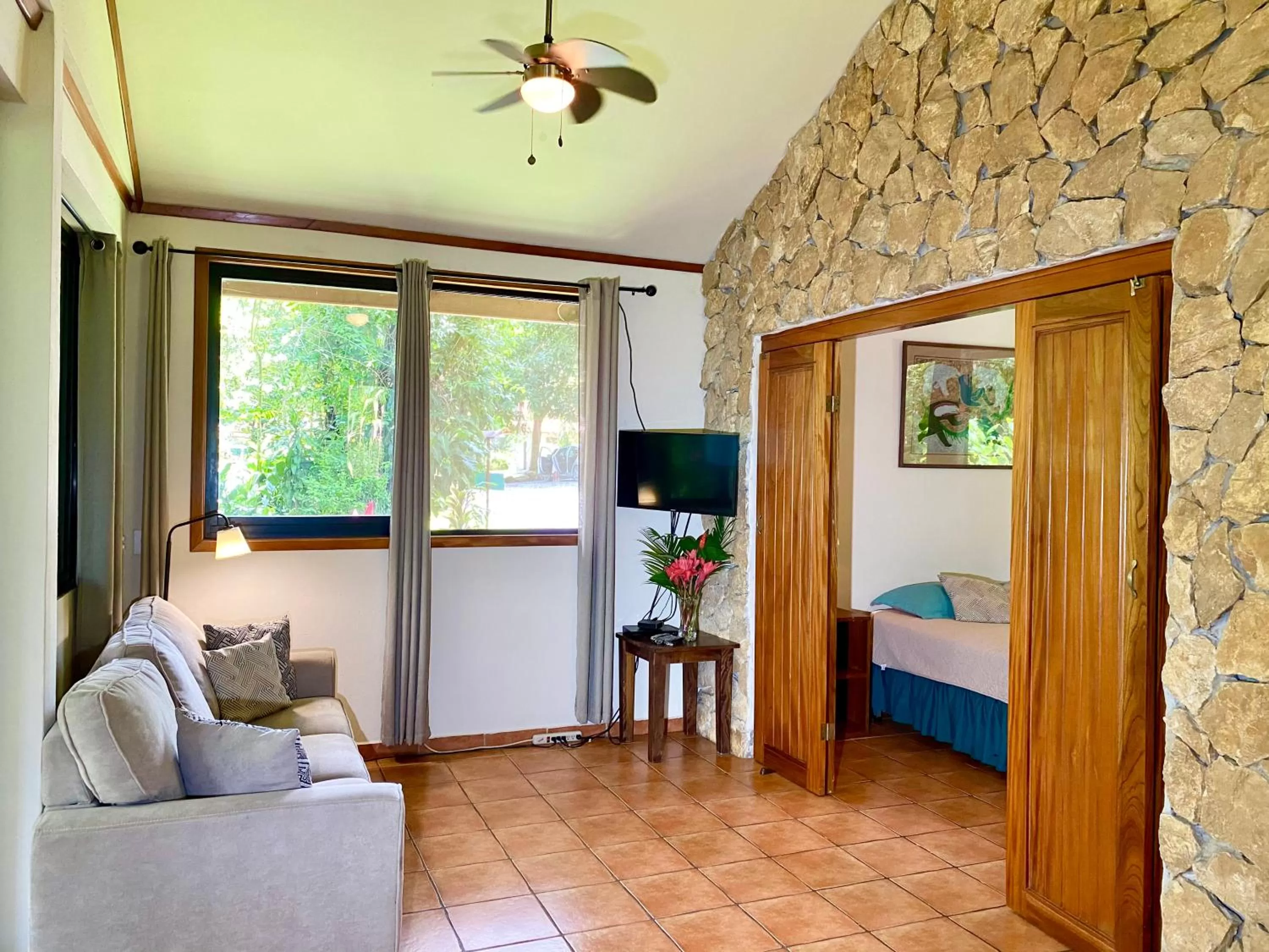 Living room, Seating Area in Cabanas Rio Encantado