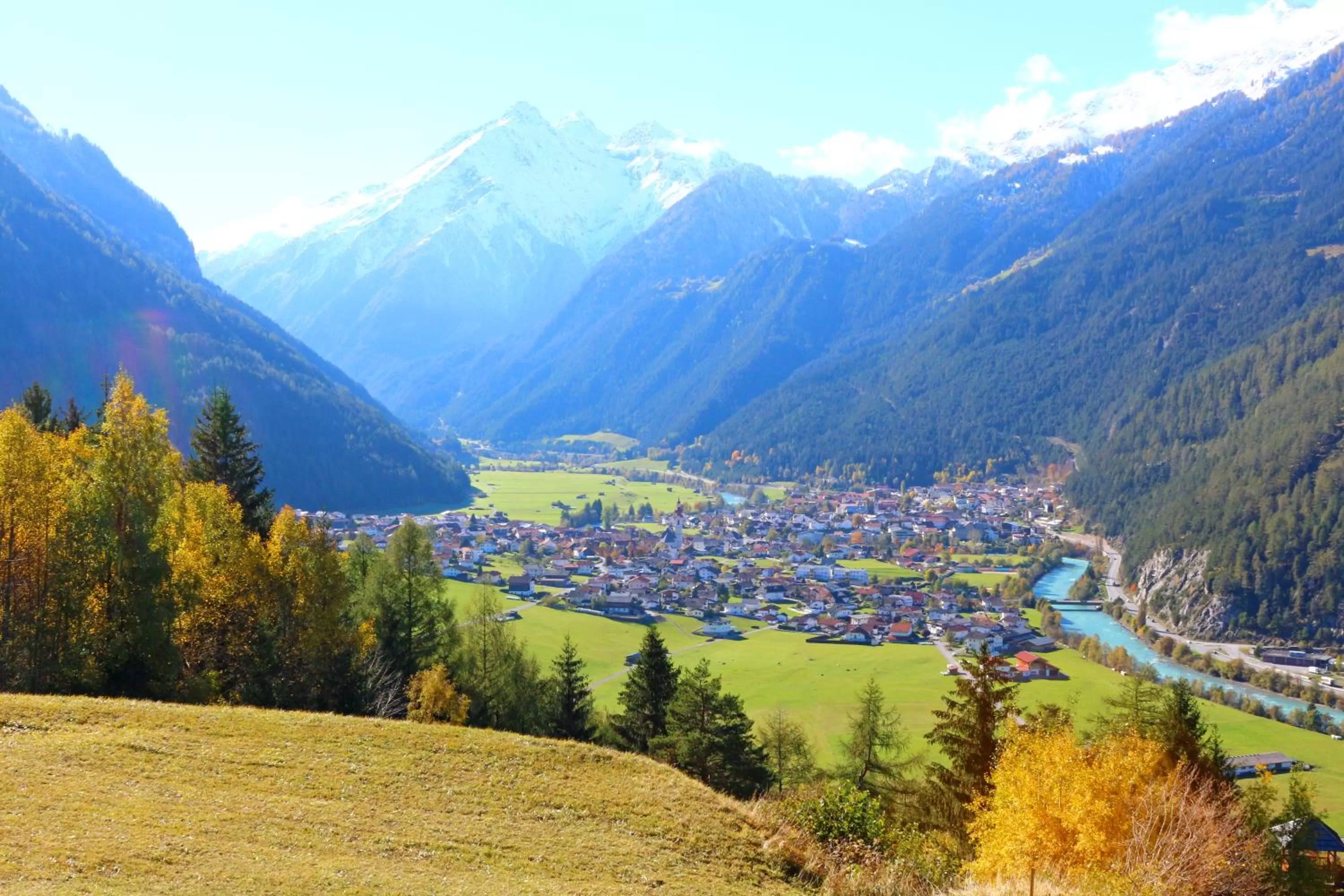 Natural landscape in Pension Fuchs