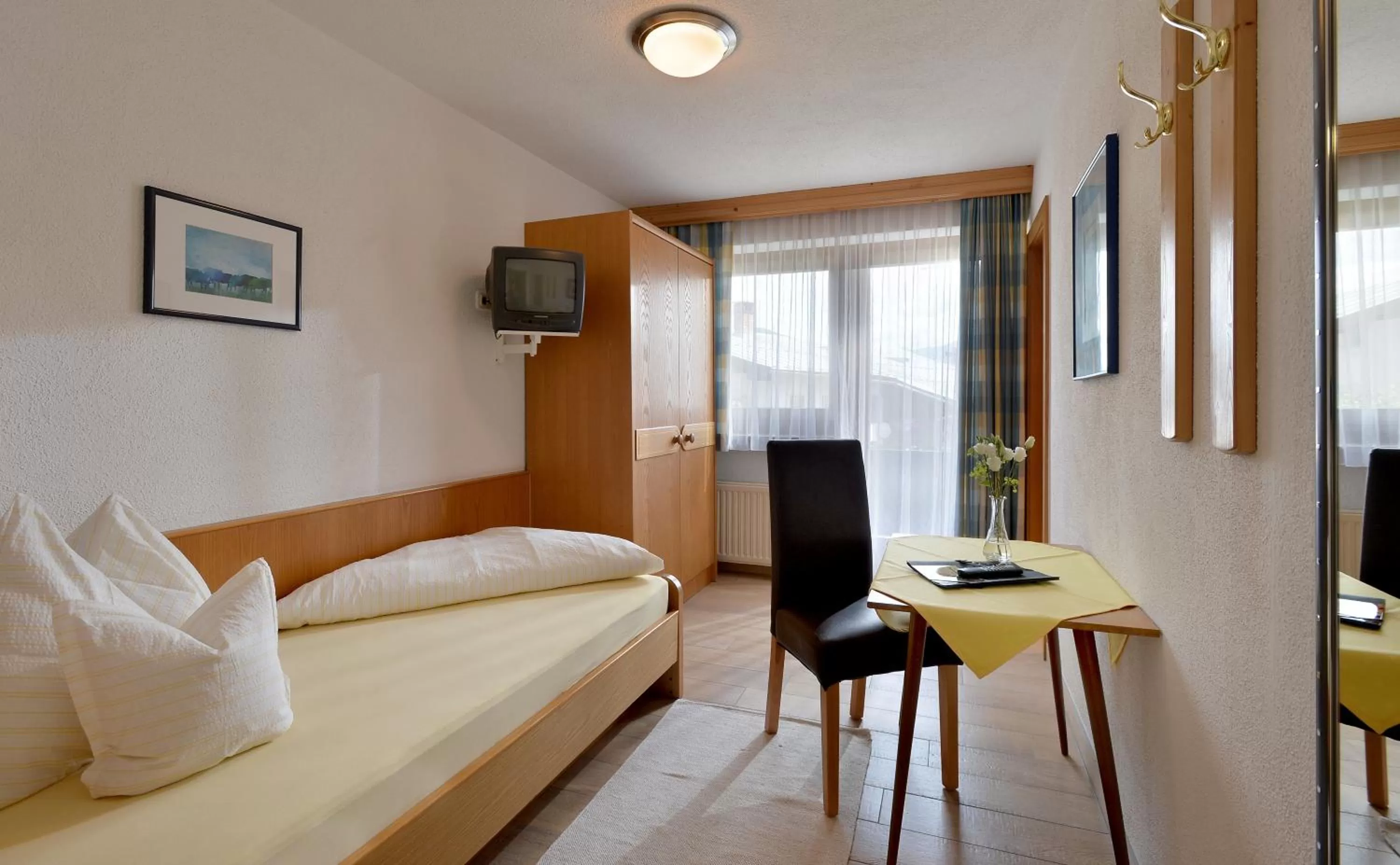 Bed in Hotel Theresia Garni