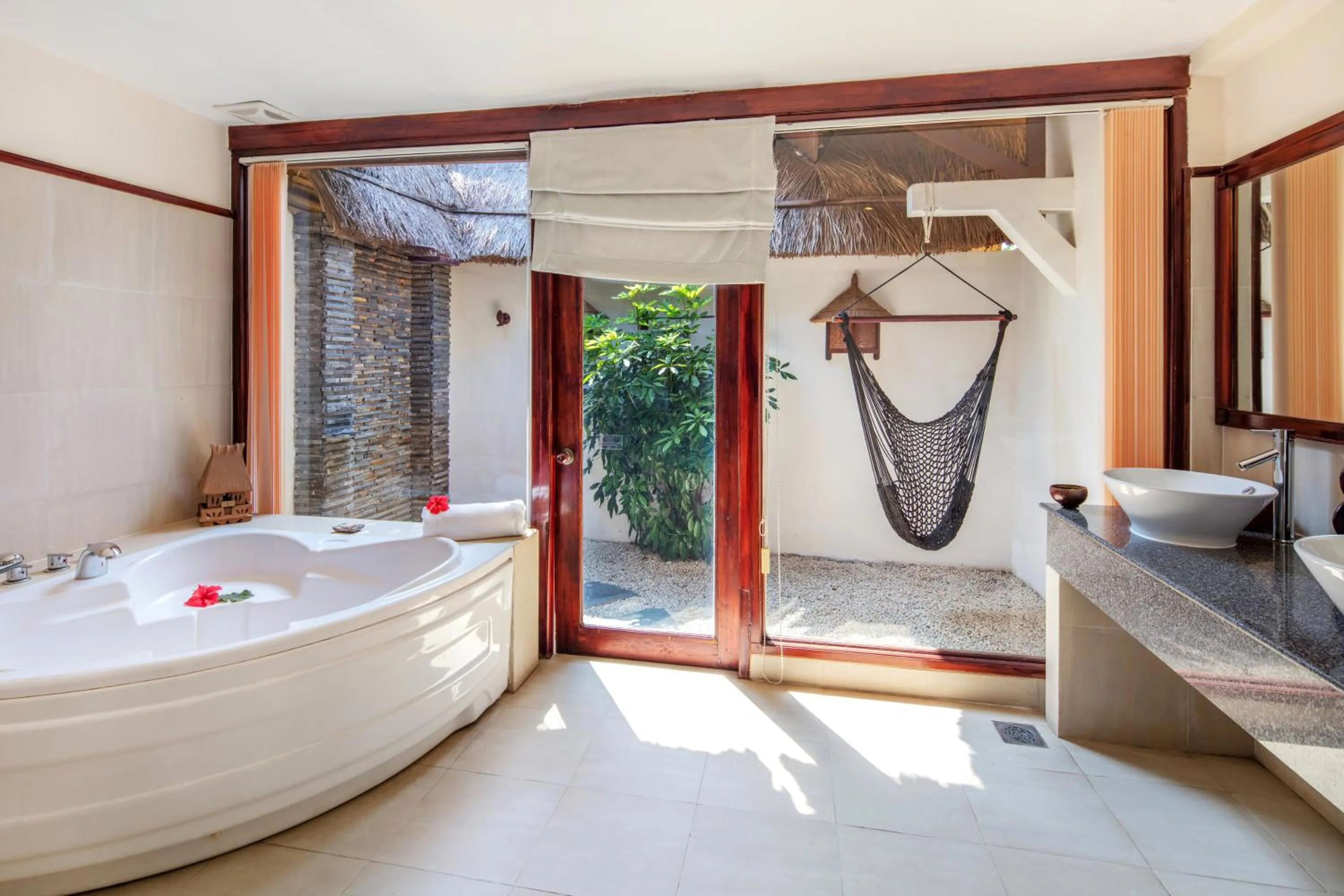 Bathroom, Bed in Victoria Phan Thiet Beach Resort & Spa