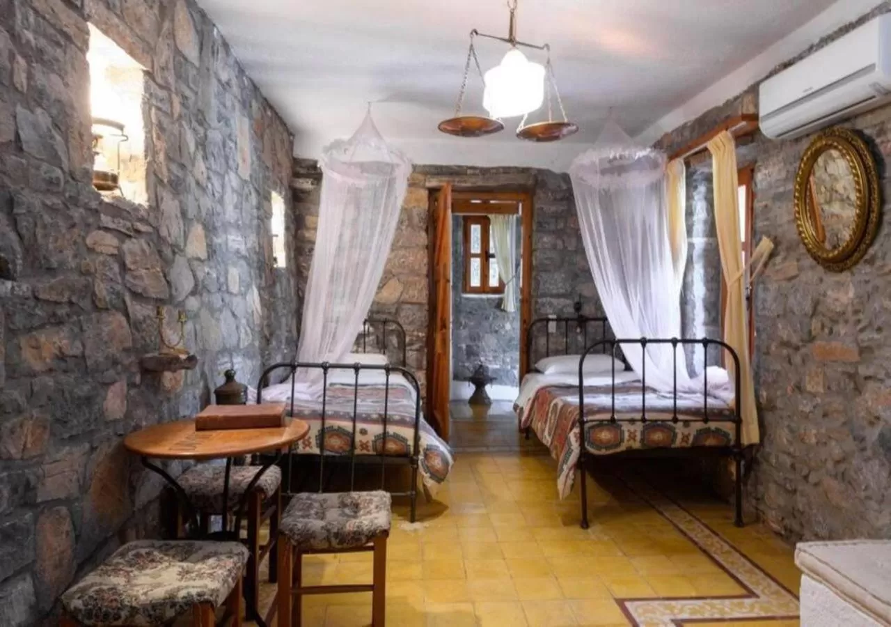 Bedroom, Seating Area in The Traditional Homes of Crete