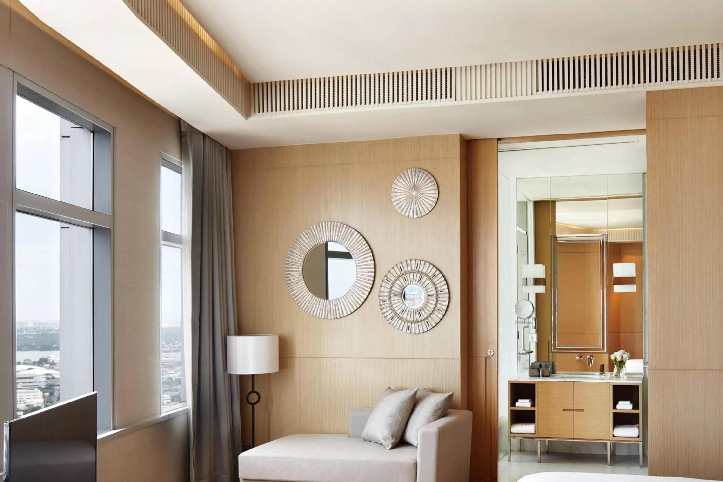 Bedroom in Bangkok Marriott Hotel Sukhumvit